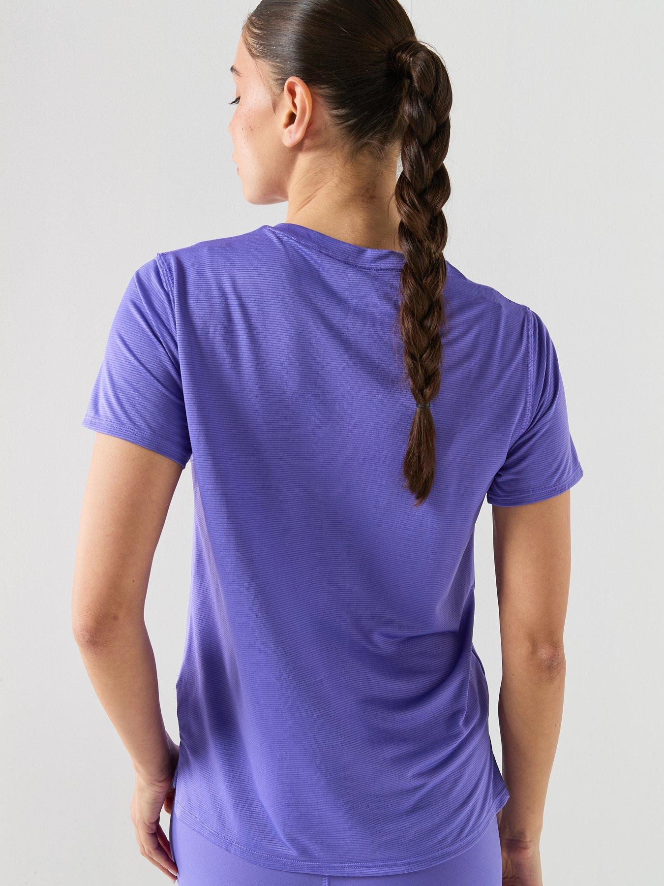 Image 2 of 5 of New Balance Viz-Tech Run T-Shirt - Purple