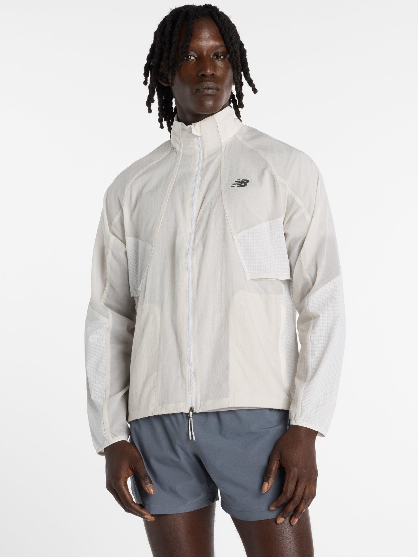 New Balance Mens Running Rc Jacket - Grey