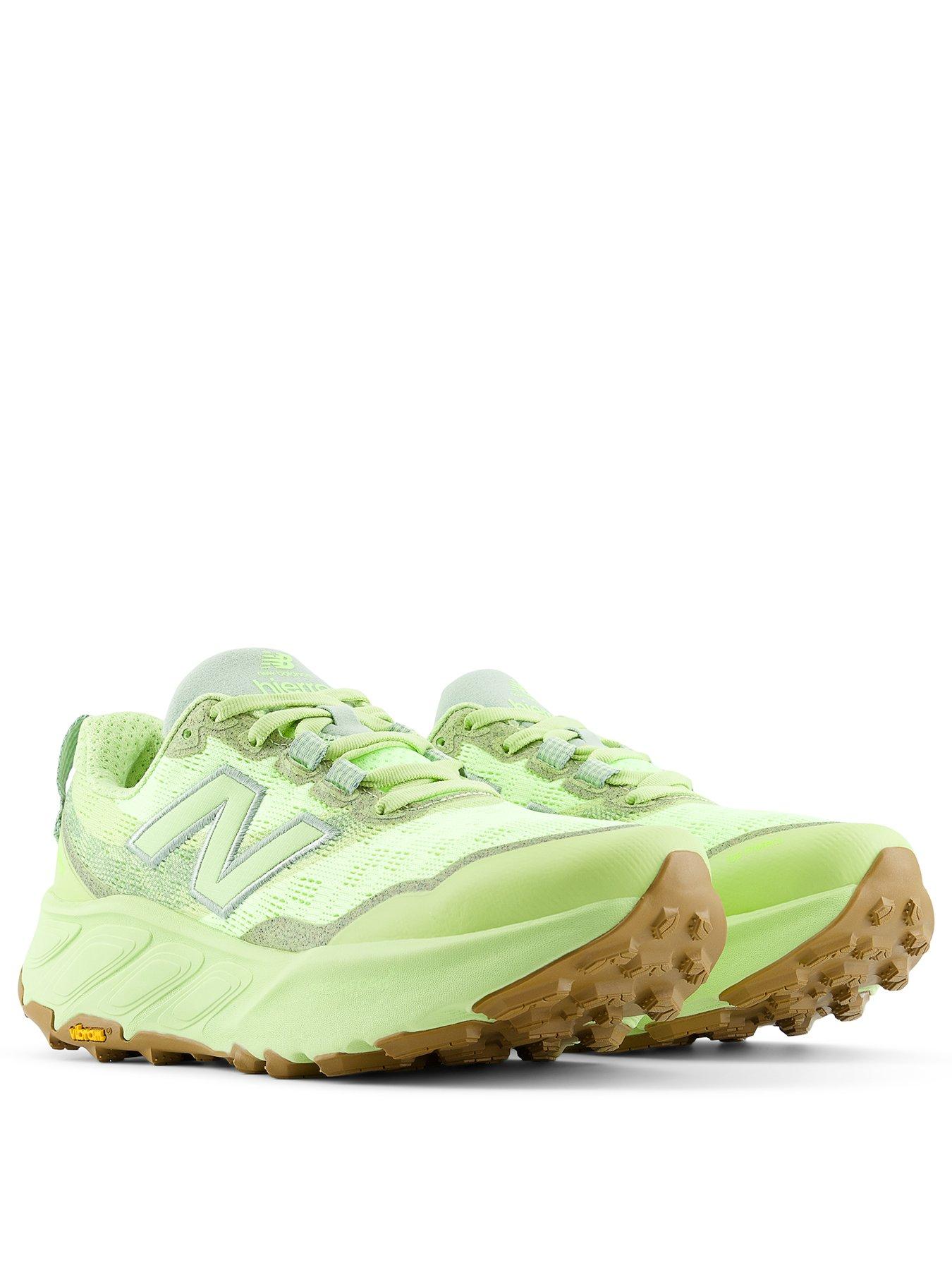 Image 2 of 7 of New Balance Womens Trail Running Hierro Trainers - Yellow