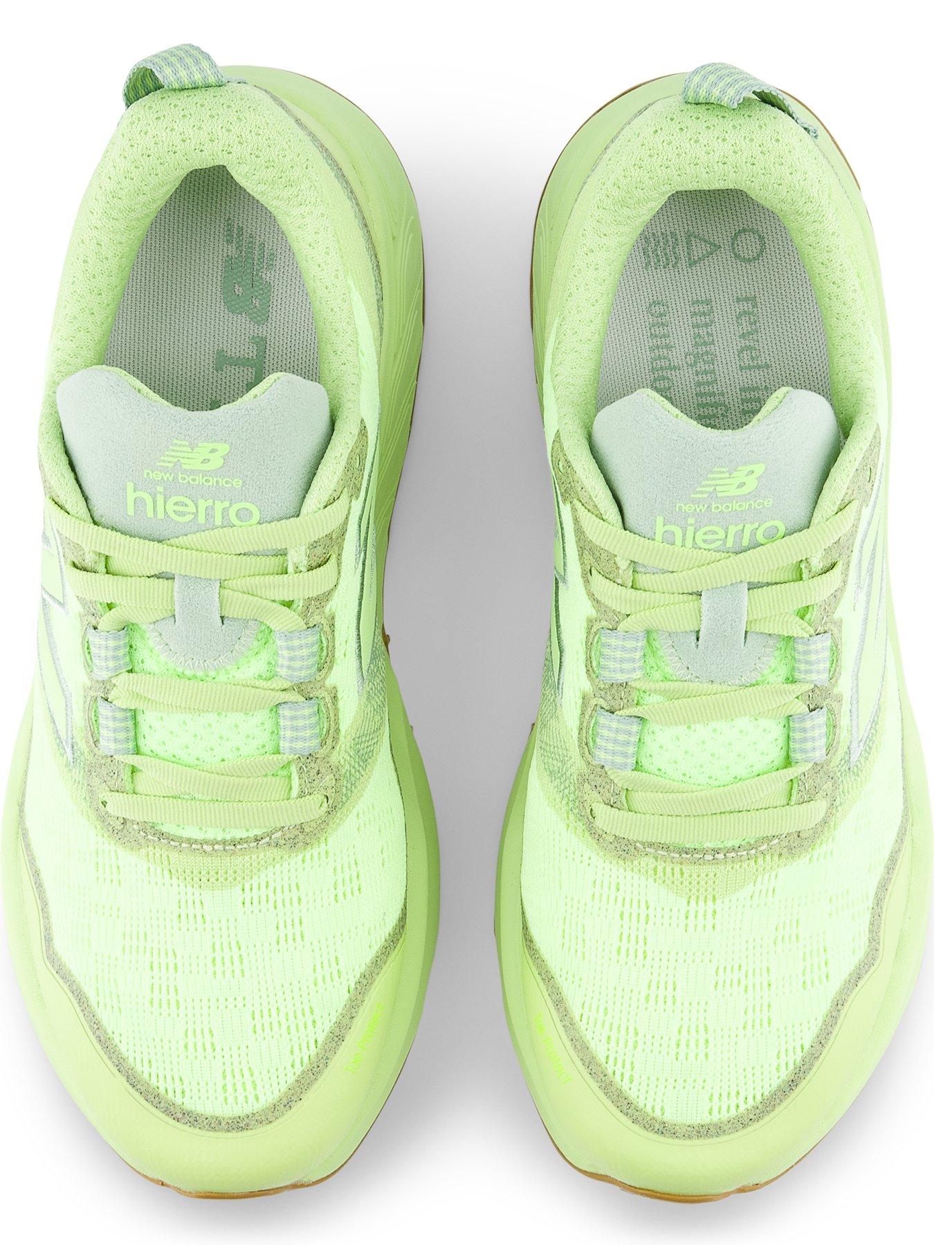 Image 4 of 7 of New Balance Womens Trail Running Hierro Trainers - Yellow