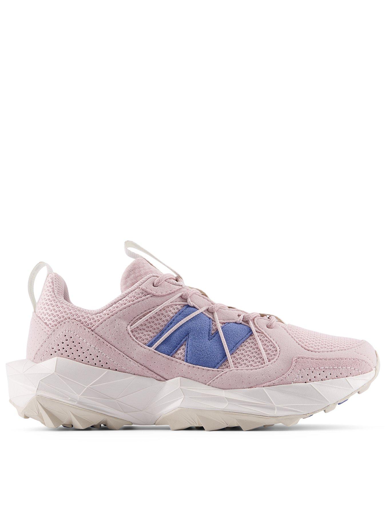 Image 1 of 6 of New Balance Womens Trail Running Tektrel Suede Trainers - Pink