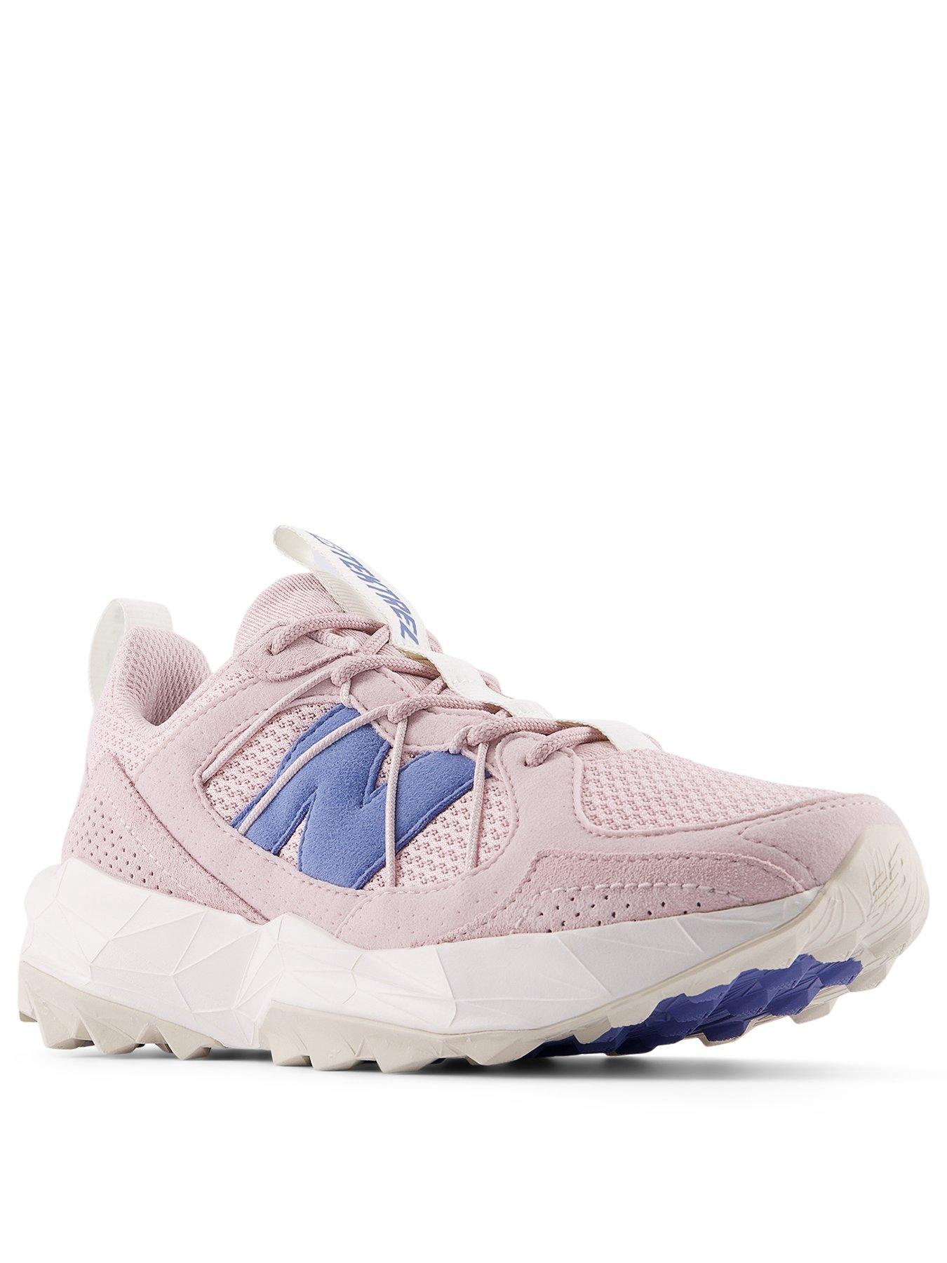 Image 2 of 6 of New Balance Womens Trail Running Tektrel Suede Trainers - Pink