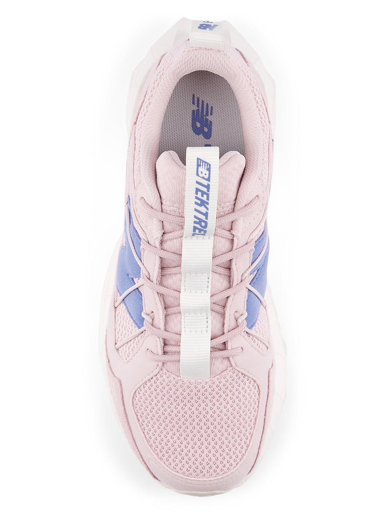Image 3 of 6 of New Balance Womens Trail Running Tektrel Suede Trainers - Pink
