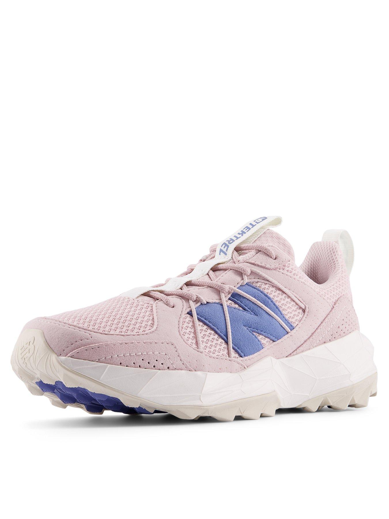 Image 5 of 6 of New Balance Womens Trail Running Tektrel Suede Trainers - Pink