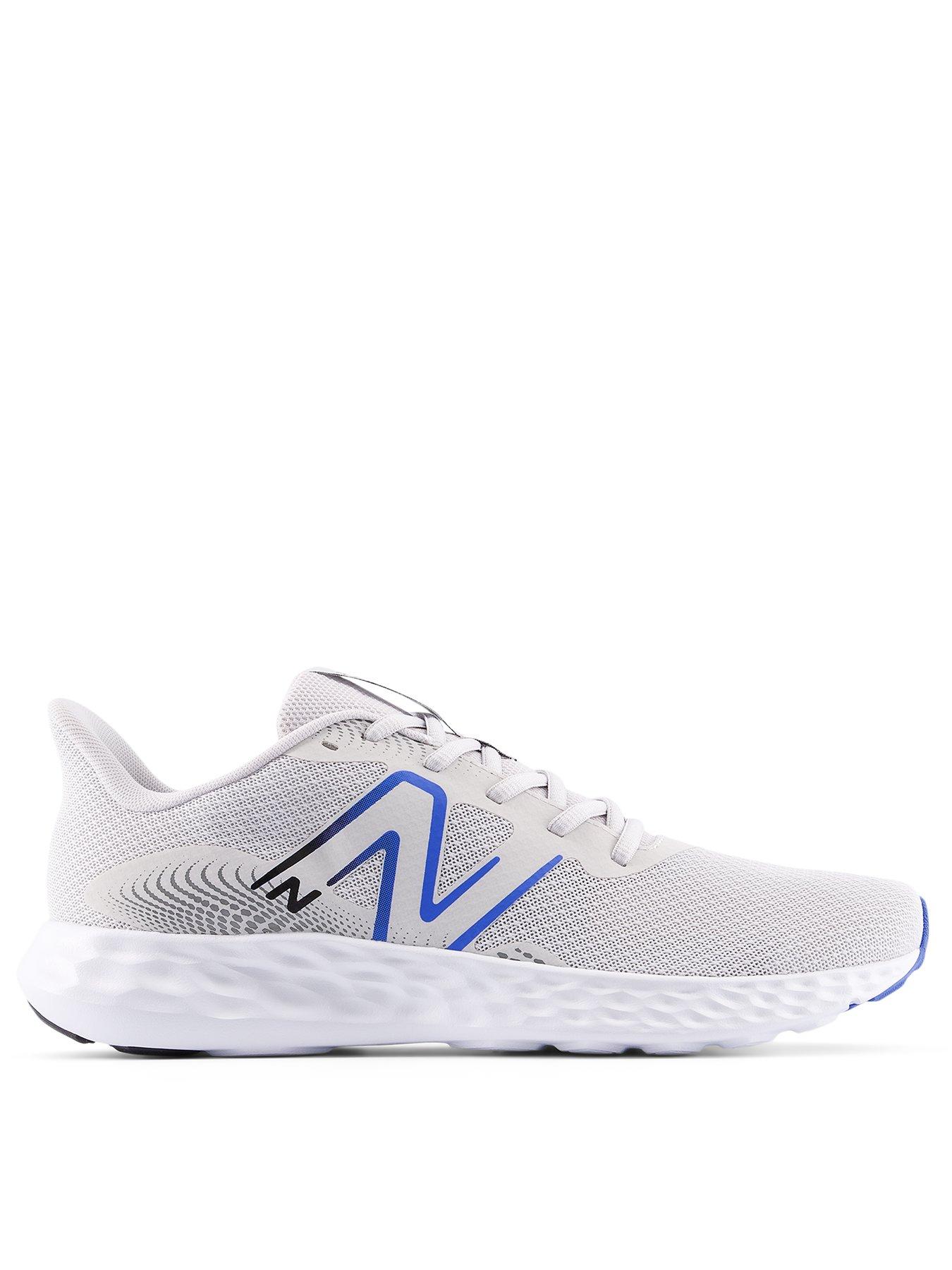 New Balance Mens Running 411 V3 Trainers - Grey