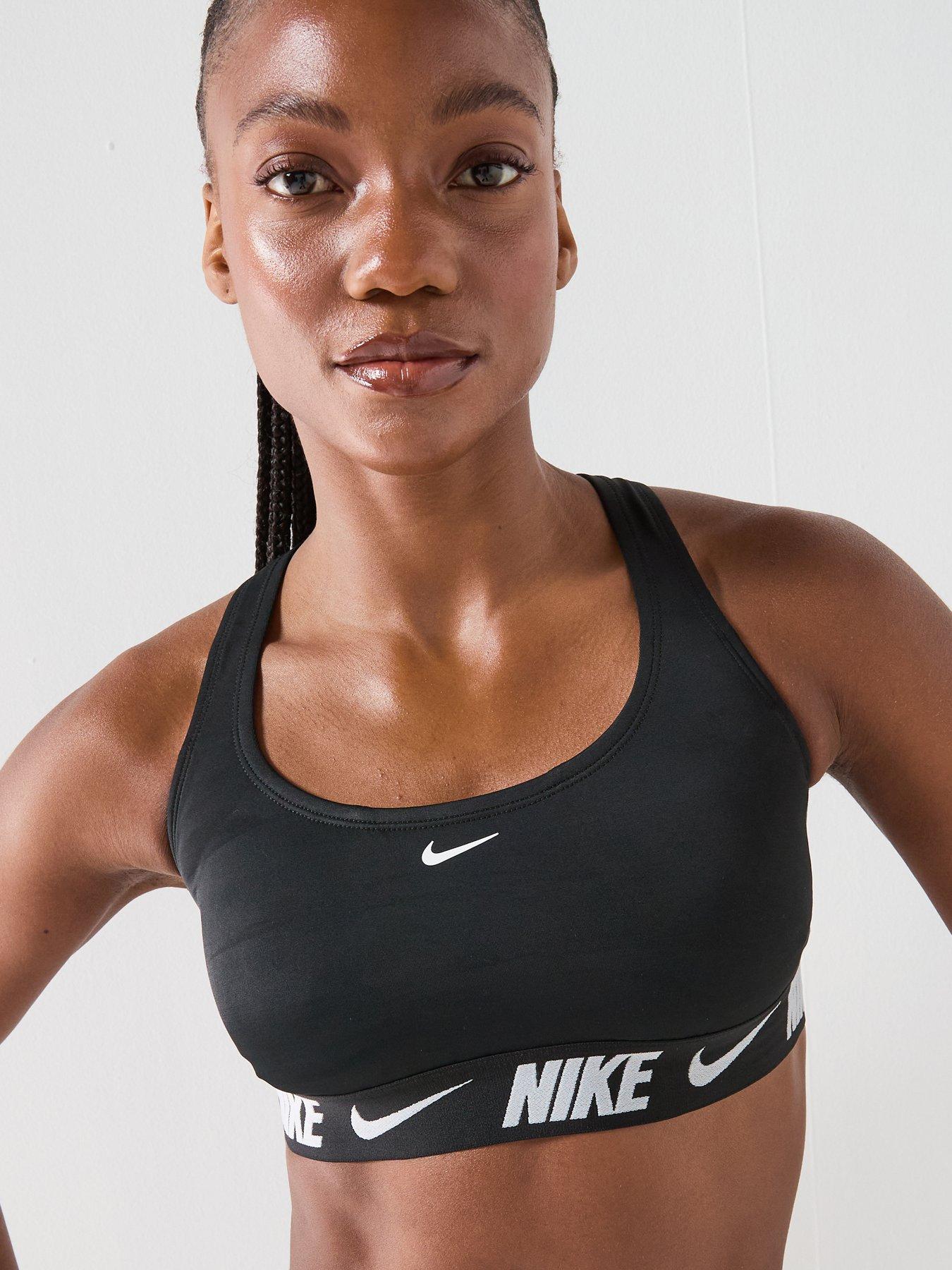 Image 5 of 6 of Nike Womens Racerback Bikini Top - Black