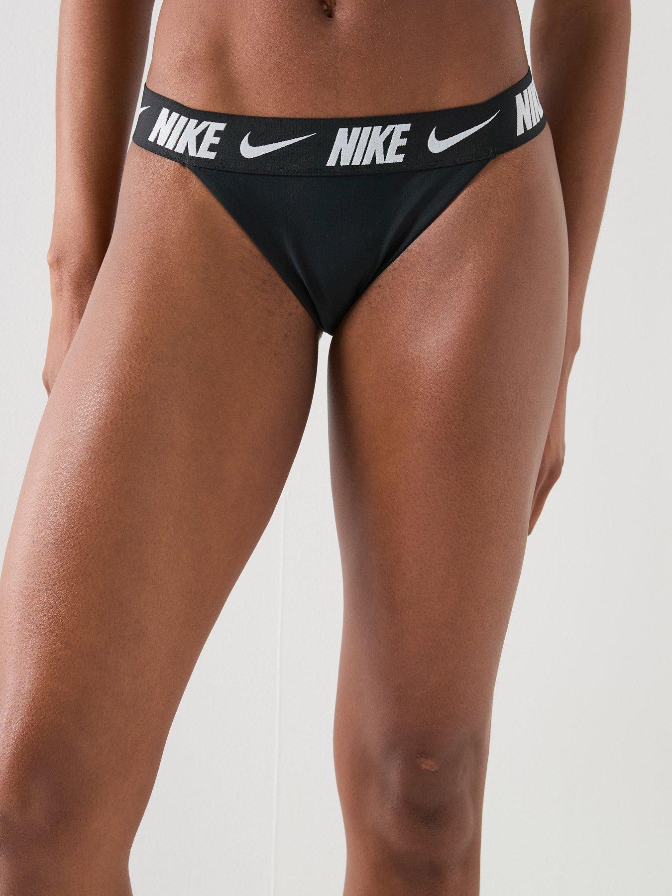 Image 4 of 4 of Nike Womens Banded Bikini Bottom - Black
