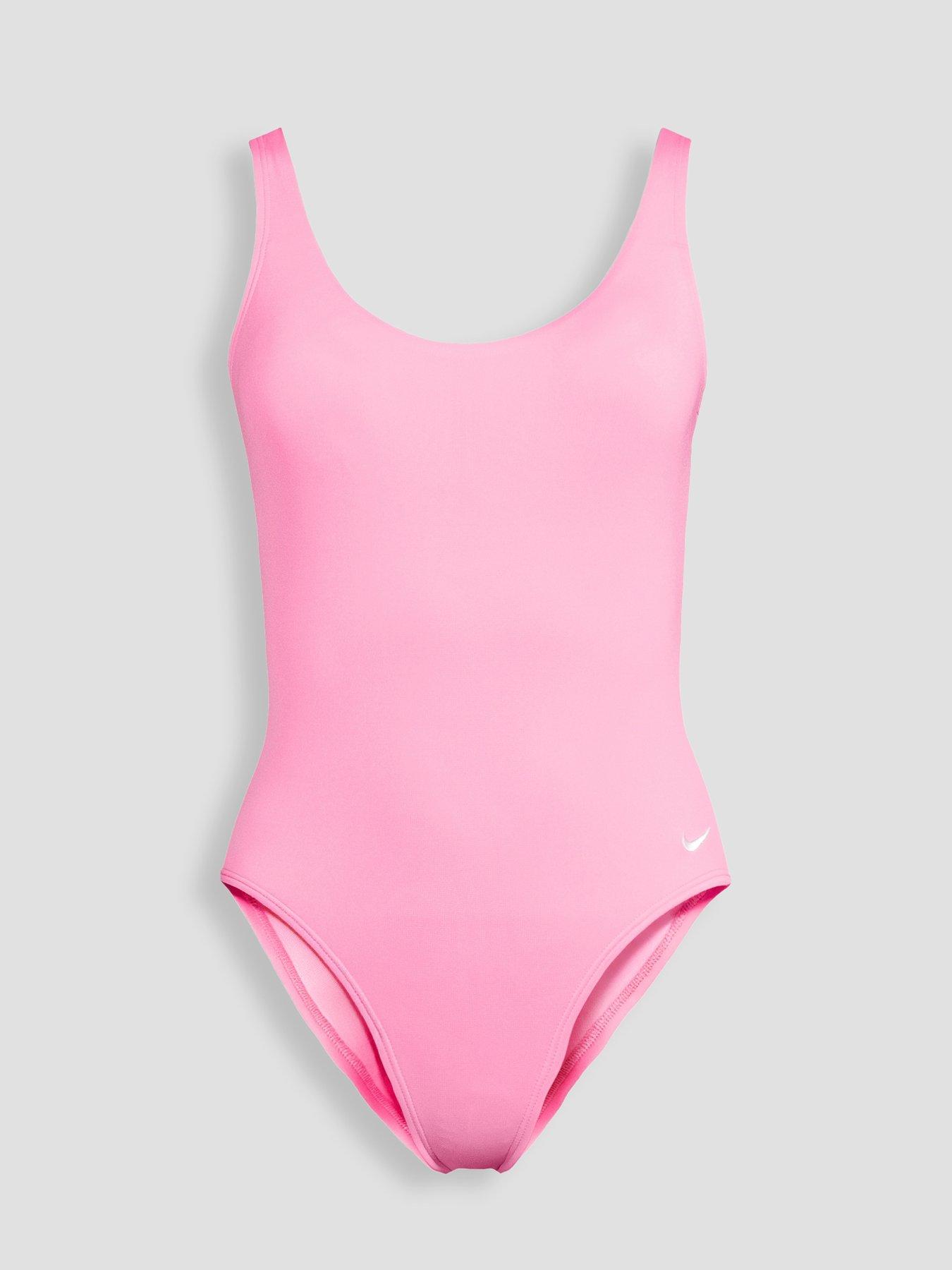 Image 7 of 7 of Nike Womens U Back One Piece Swimsuit - Pink