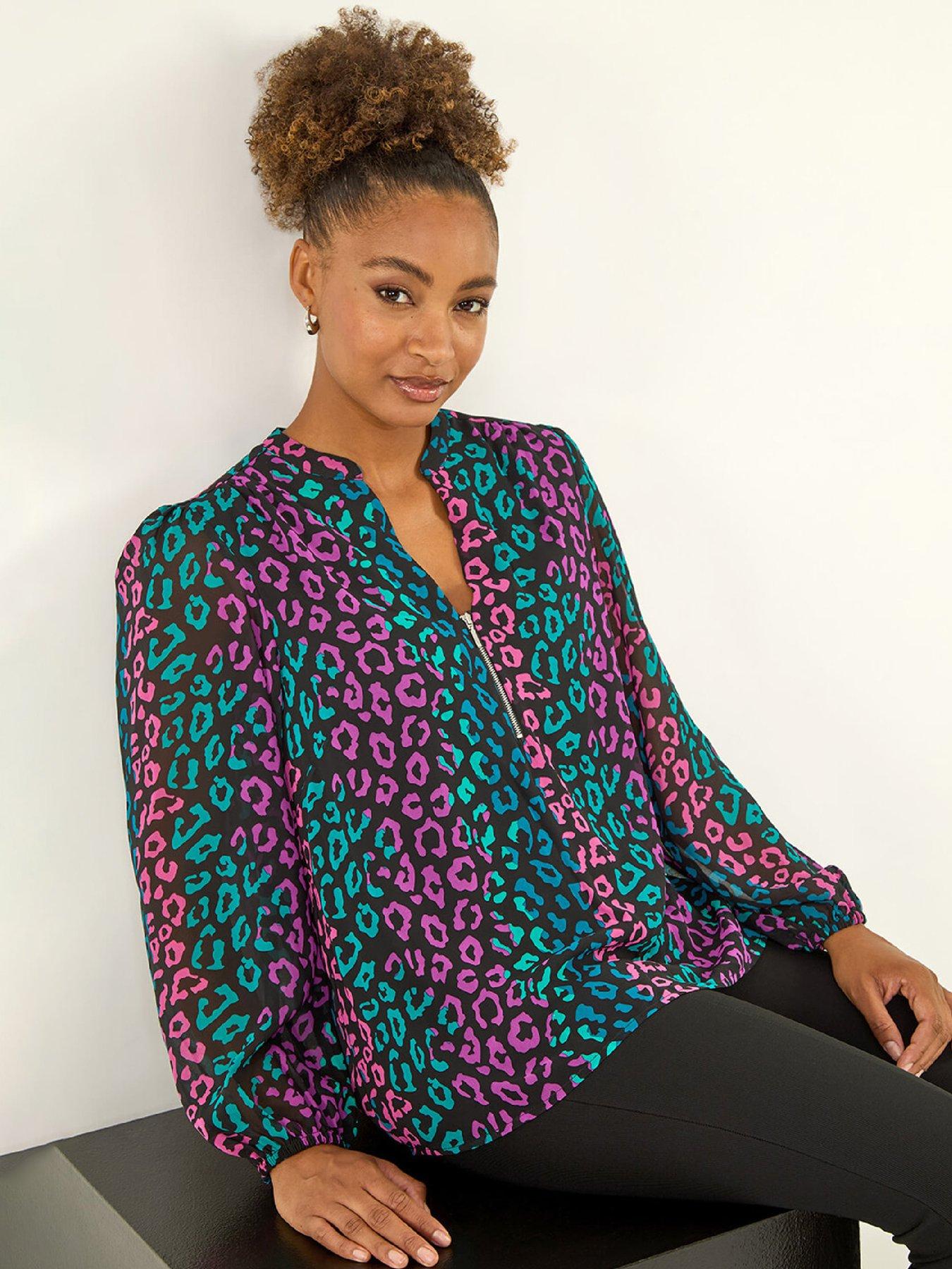 roman-animal-print-zip-front-top-tealoutfit