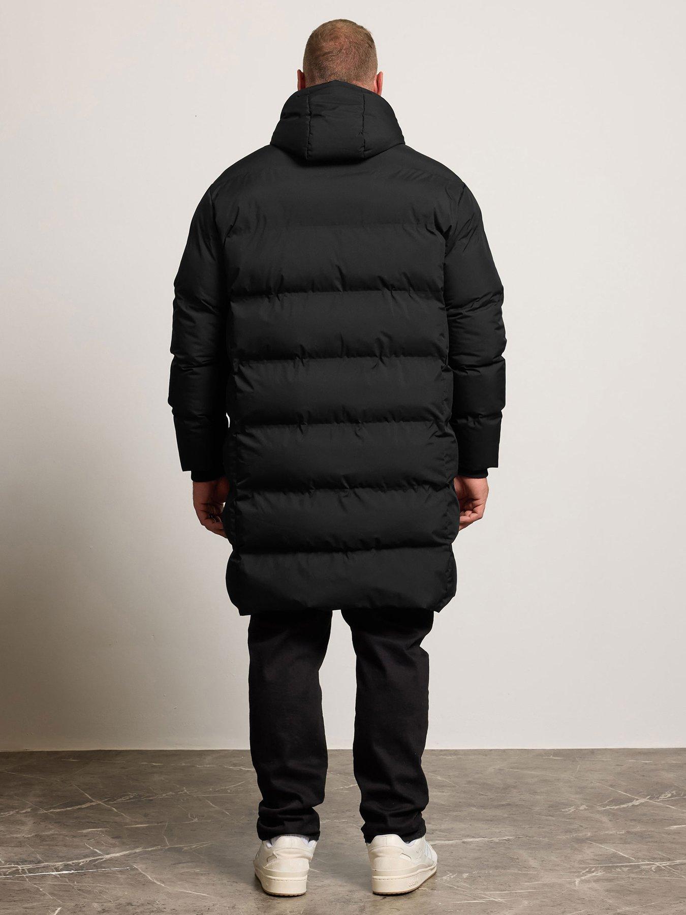 badrhino-longline-puffer-jacket-blackstillFront
