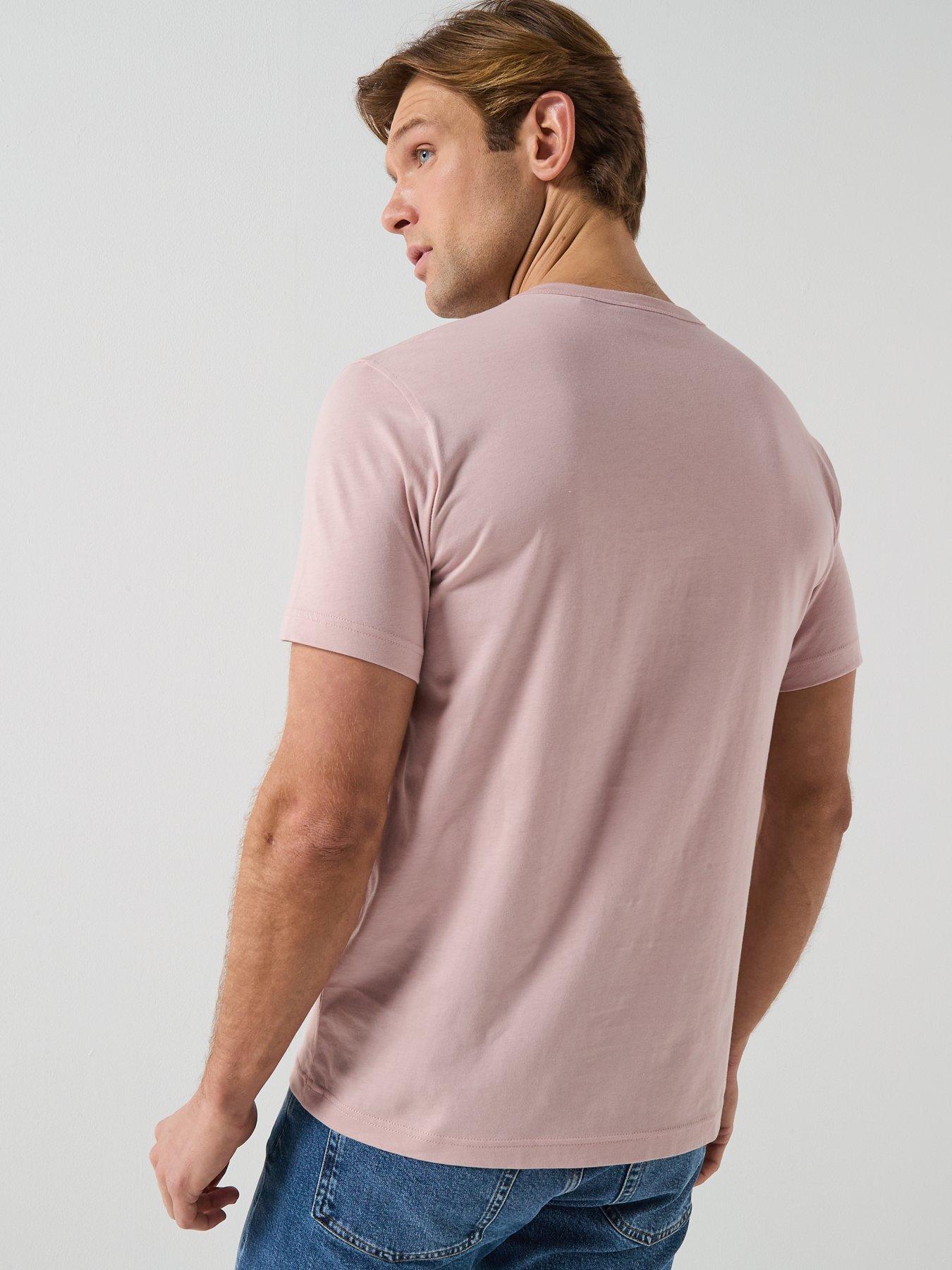 Image 2 of 4 of Belstaff Belstaff Left Chest Patch Logo Regular Fit T-shirt - Pink