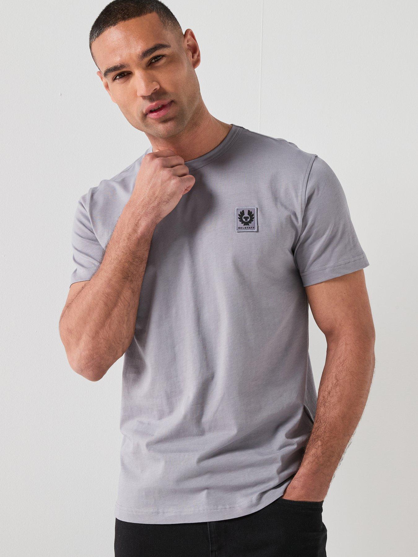 Belstaff Belstaff Left Chest Patch Logo Regular Fit T-shirt - Dark Blue