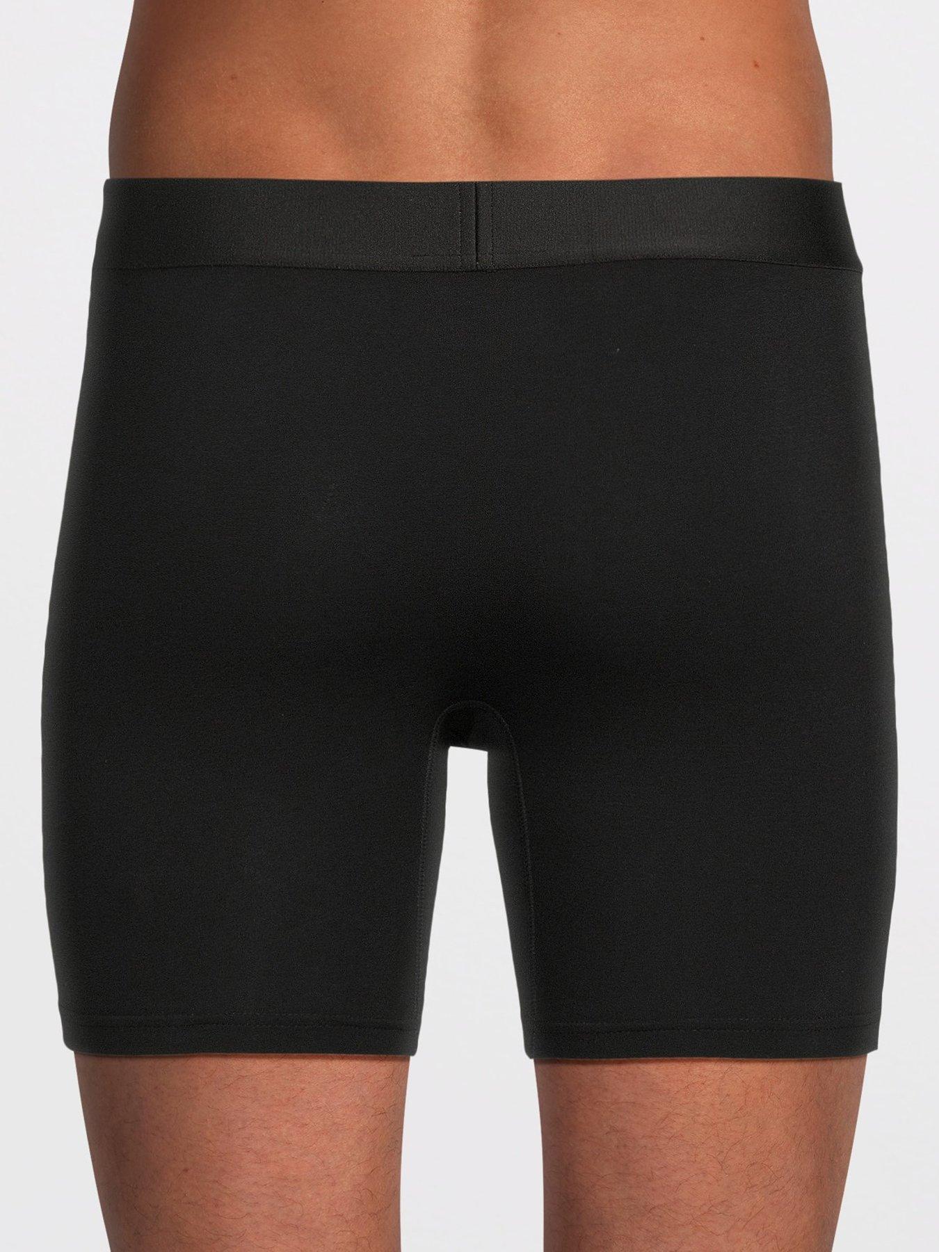 Image 2 of 3 of Dsquared2 Dsquared Sunset Chaser Logo Midi Trunks - Black
