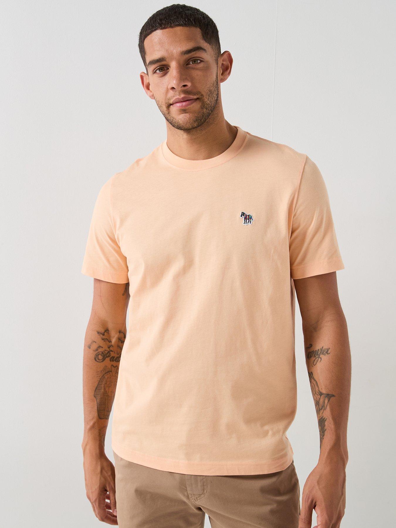 PS PAUL SMITH Regular Fit Zebra T-Shirt - Orange