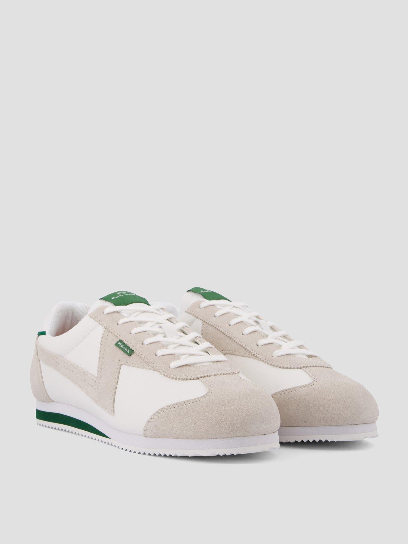 Image 6 of 7 of PS PAUL SMITH Atlanta Retro Low Profile Runner Trainers - White
