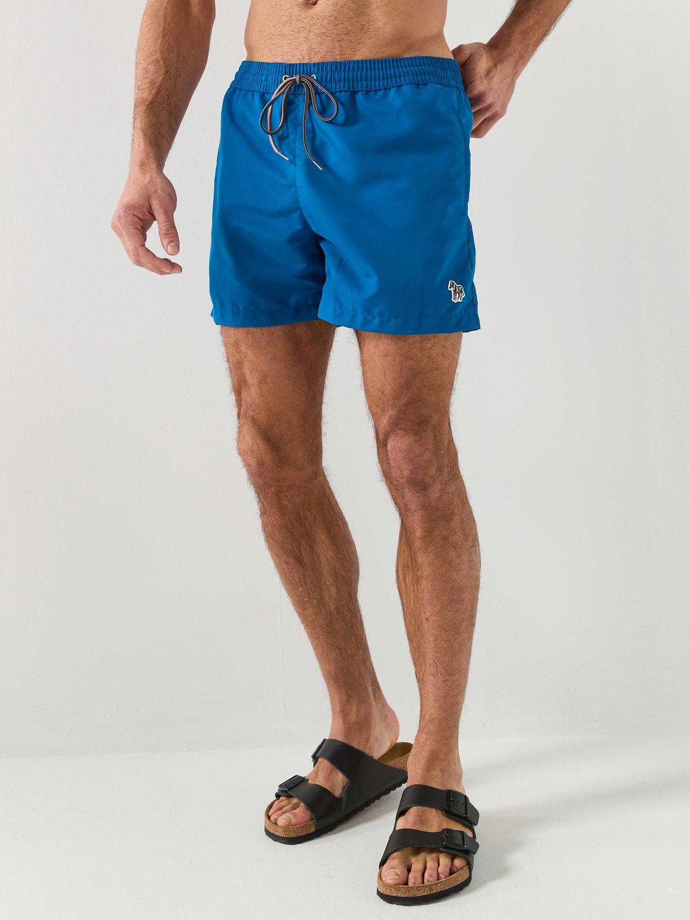 PS PAUL SMITH Ps Paul Smith Zebra Swim Shorts - Blue