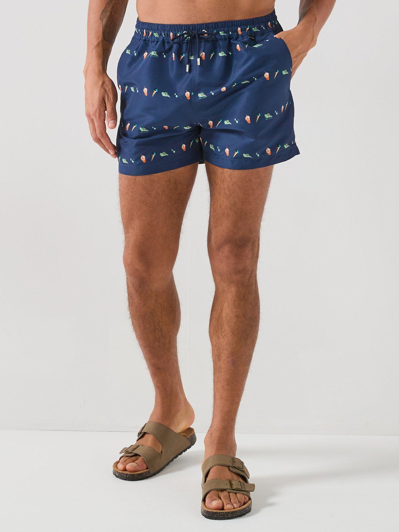 PS PAUL SMITH Ps Paul Smith Beach Snaps Swim Shorts - Navy
