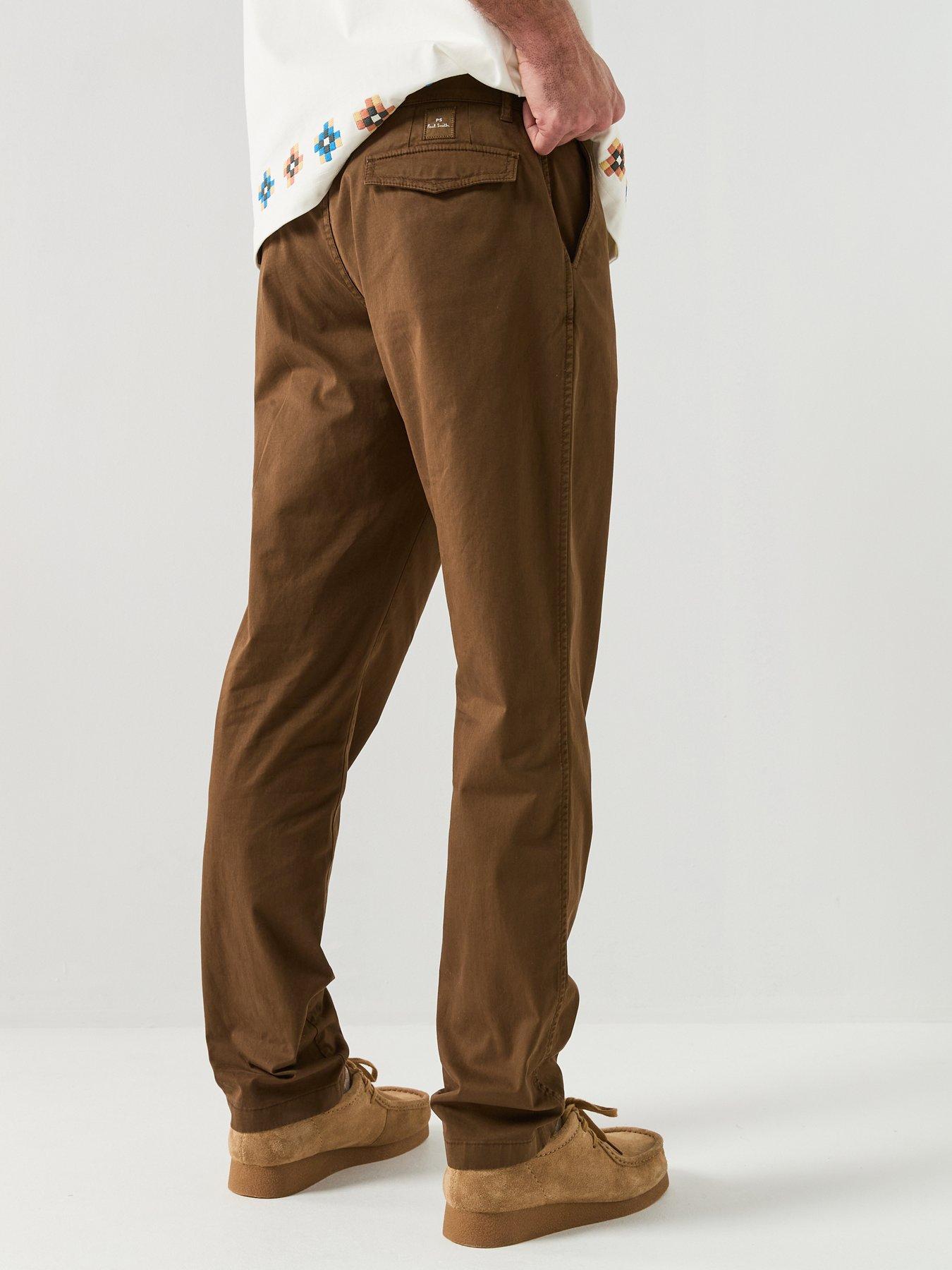 Image 2 of 6 of PS PAUL SMITH Tapered Fit Chinos - Khaki