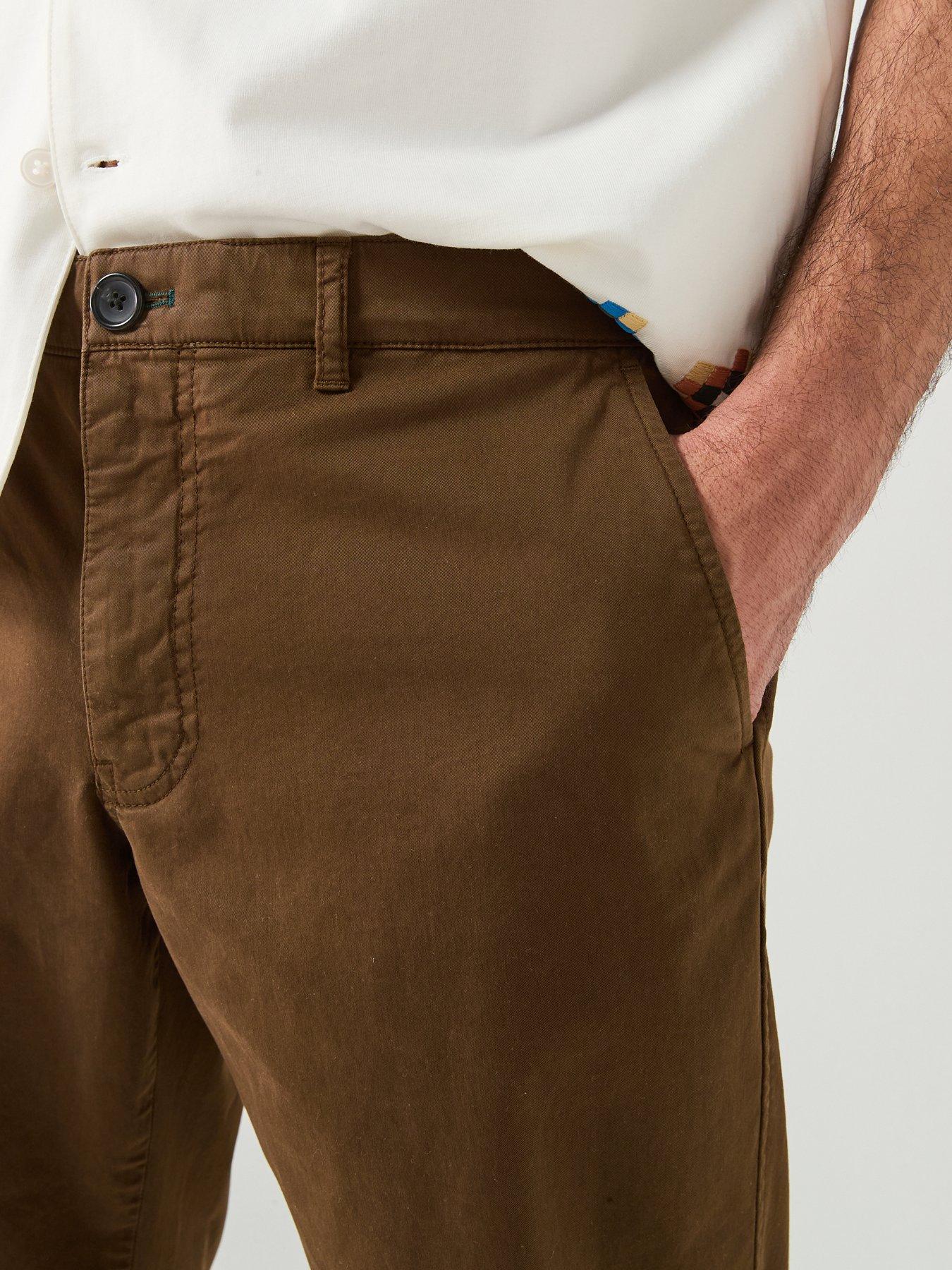 Image 6 of 6 of PS PAUL SMITH Tapered Fit Chinos - Khaki
