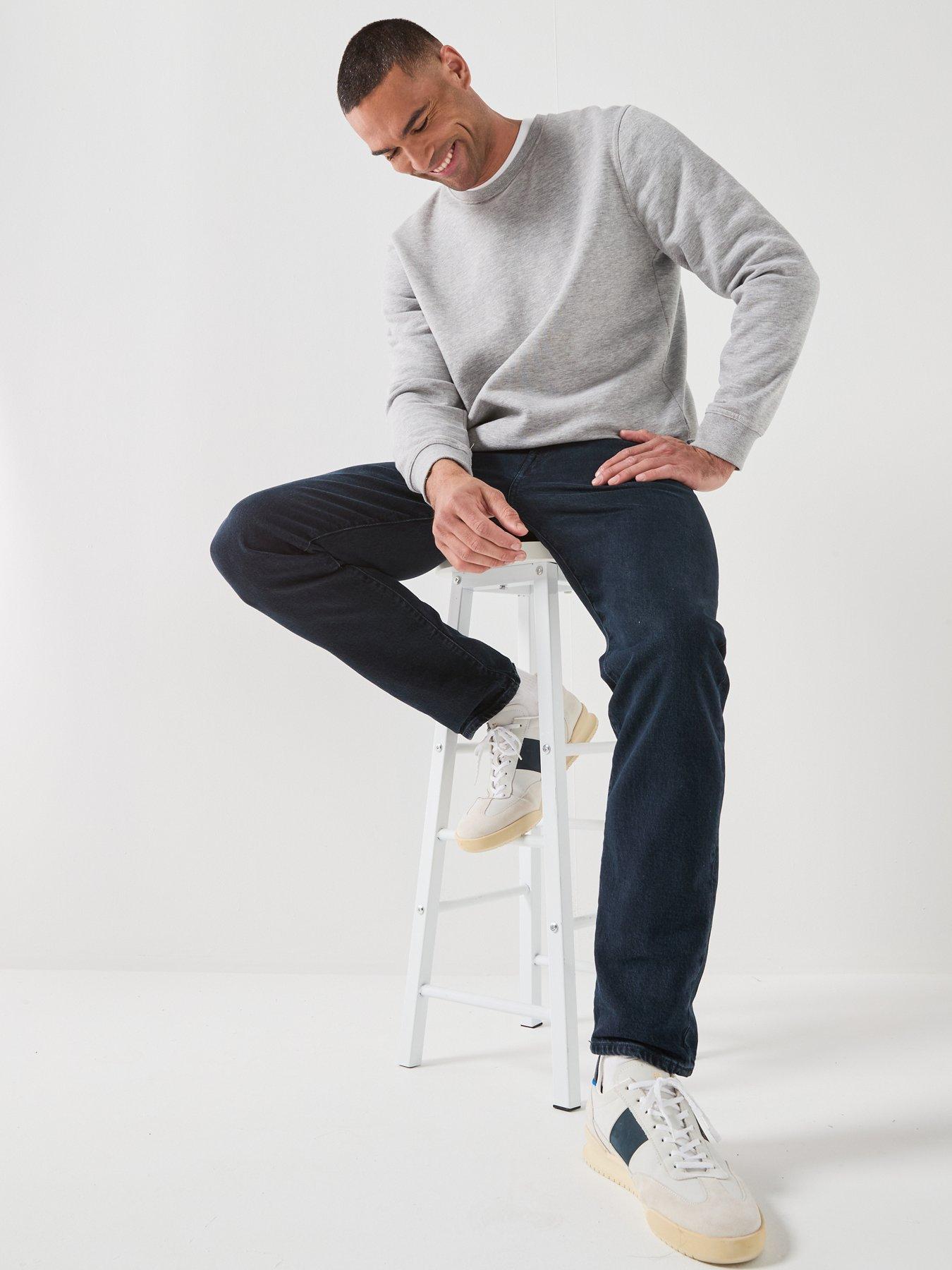 Image 3 of 6 of PS PAUL SMITH Tapered Fit Jeans - Dark Wash