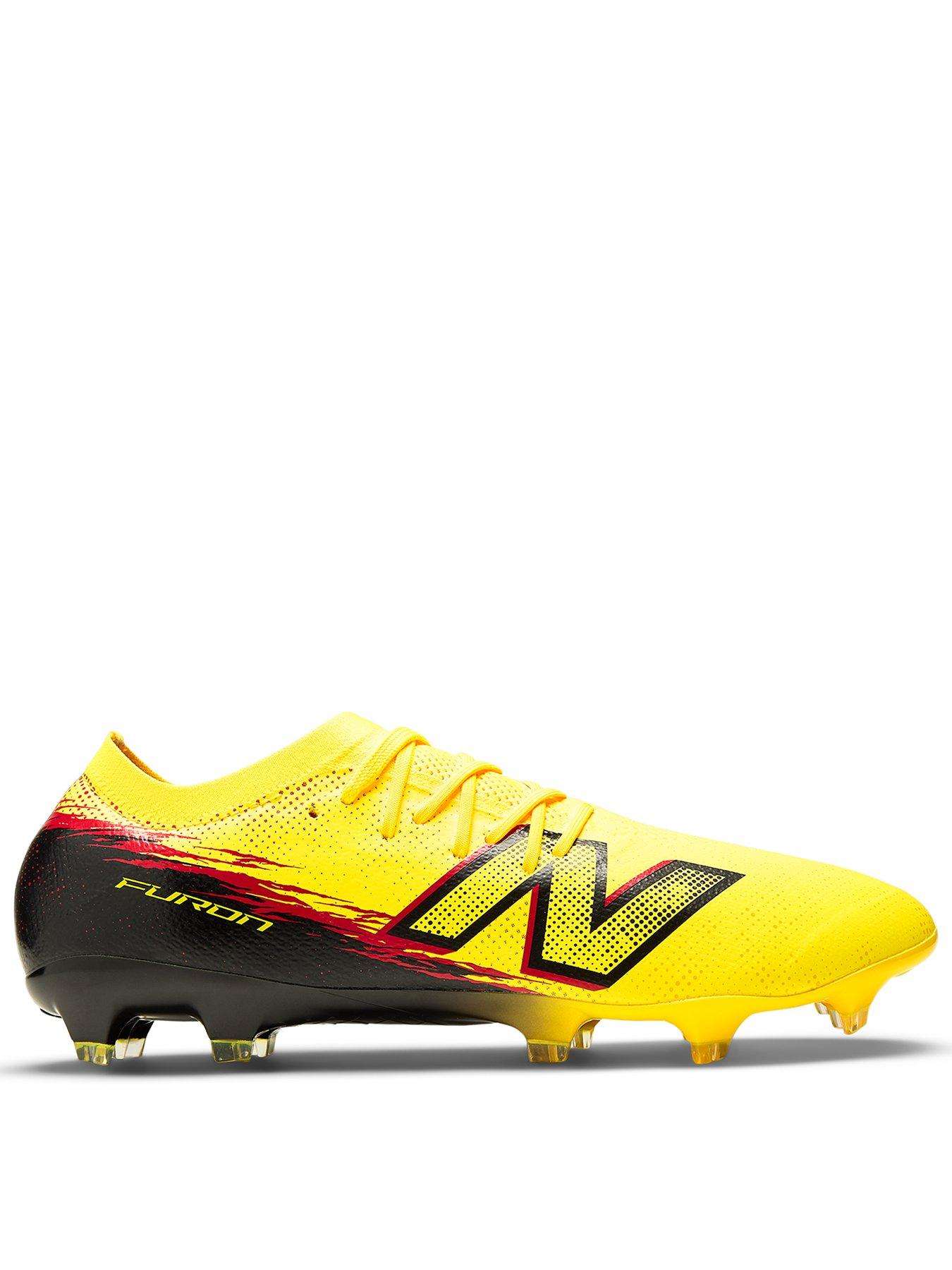 New Balance Mens Furon Pro Firm Ground Football Boots - Yellow/Black