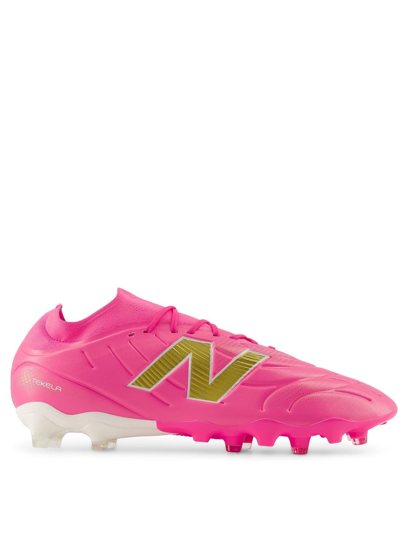 New Balance Mens Tekela Academy Firm Ground Football Boots - Pink