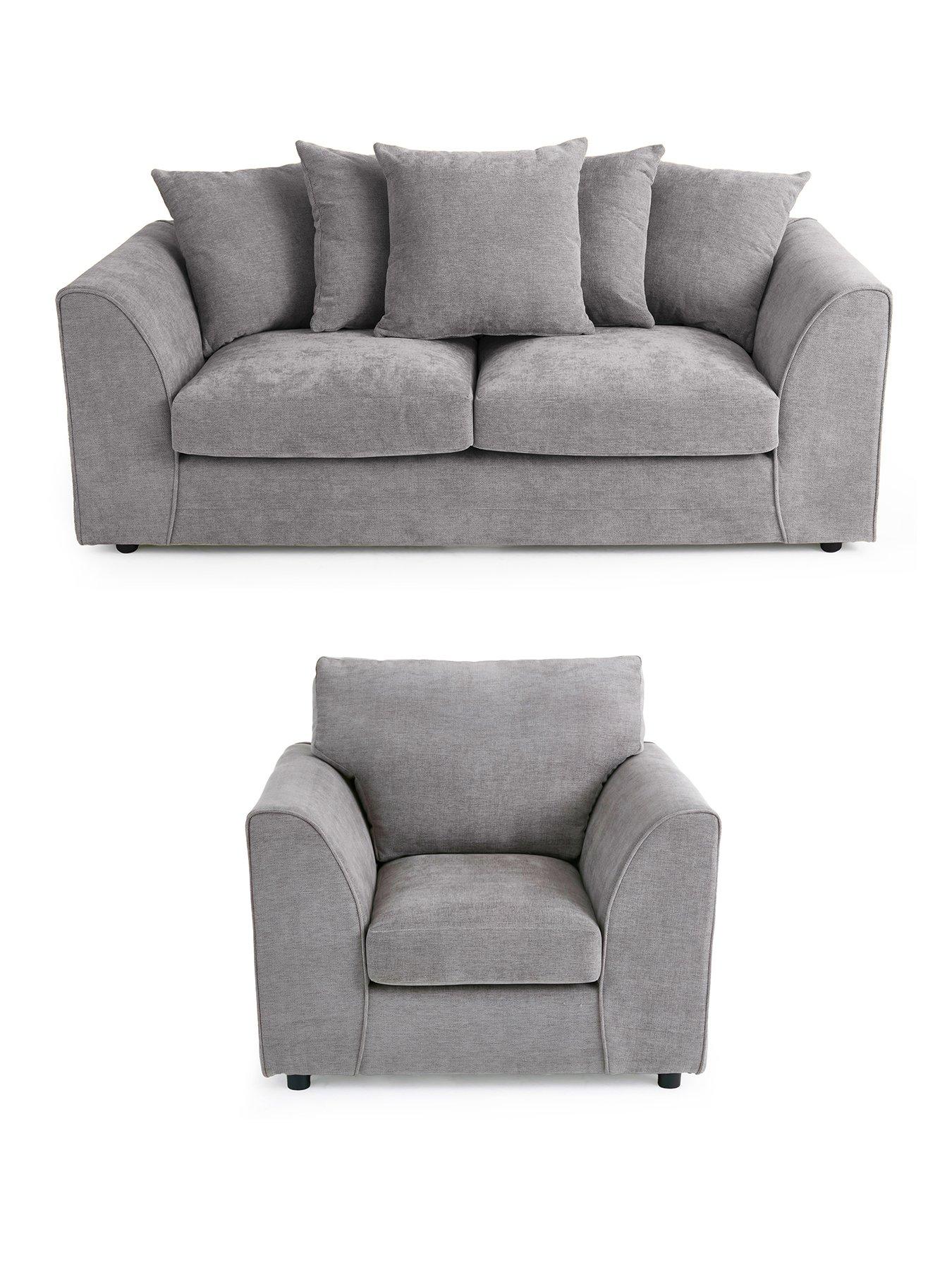Image 2 of 7 of Very Home Ravenna 3 Seater + Chair