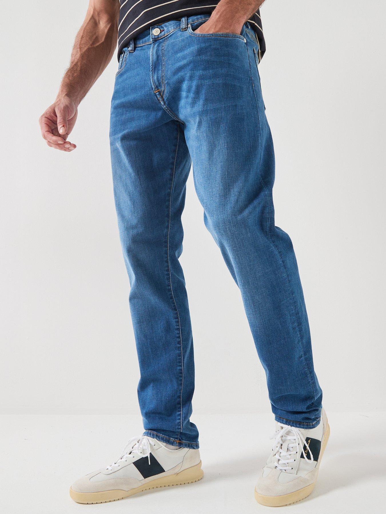 PS PAUL SMITH Tapered Fit Jeans - Mid Wash