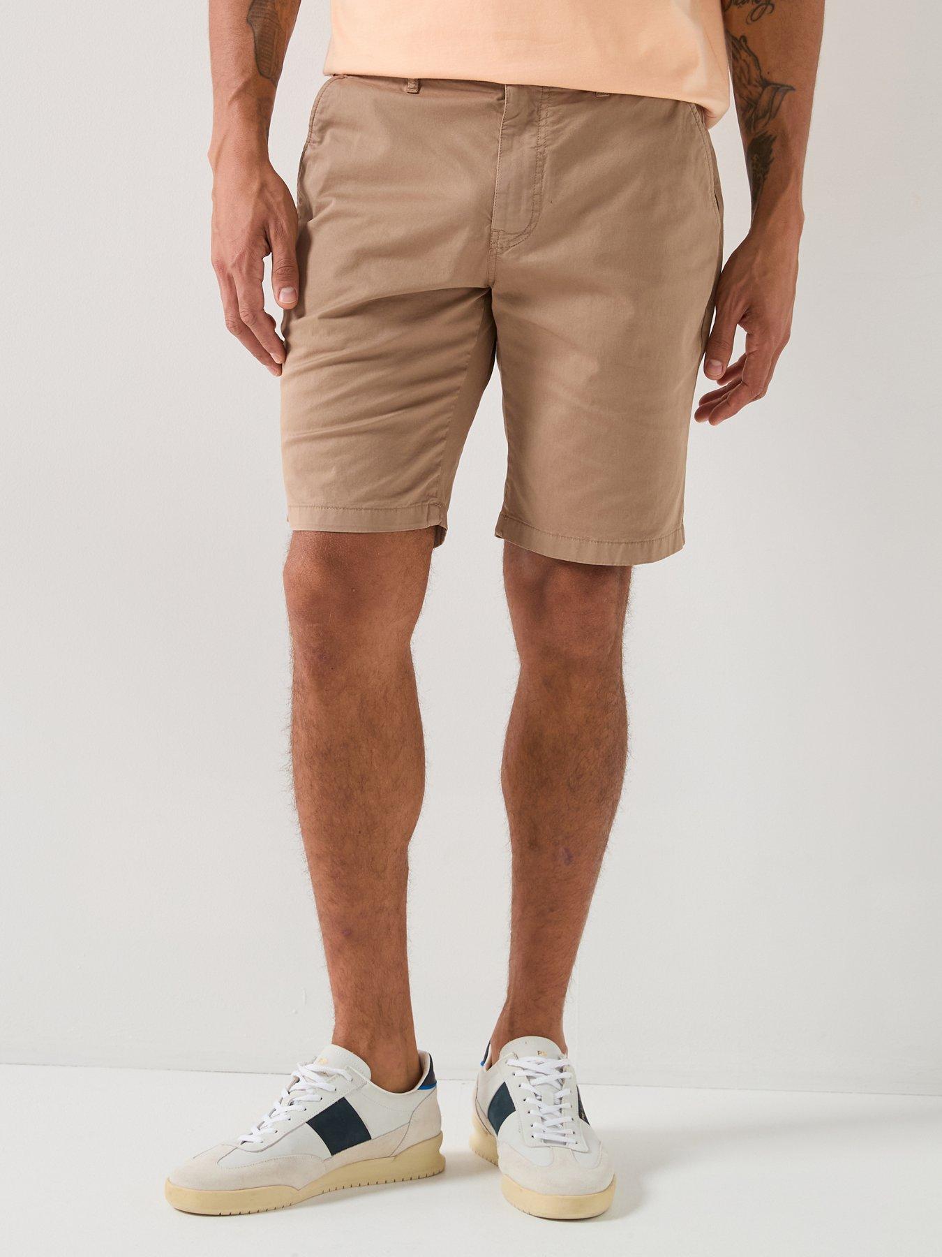 Image 1 of 4 of PS PAUL SMITH Classic Chino Shorts - Brown