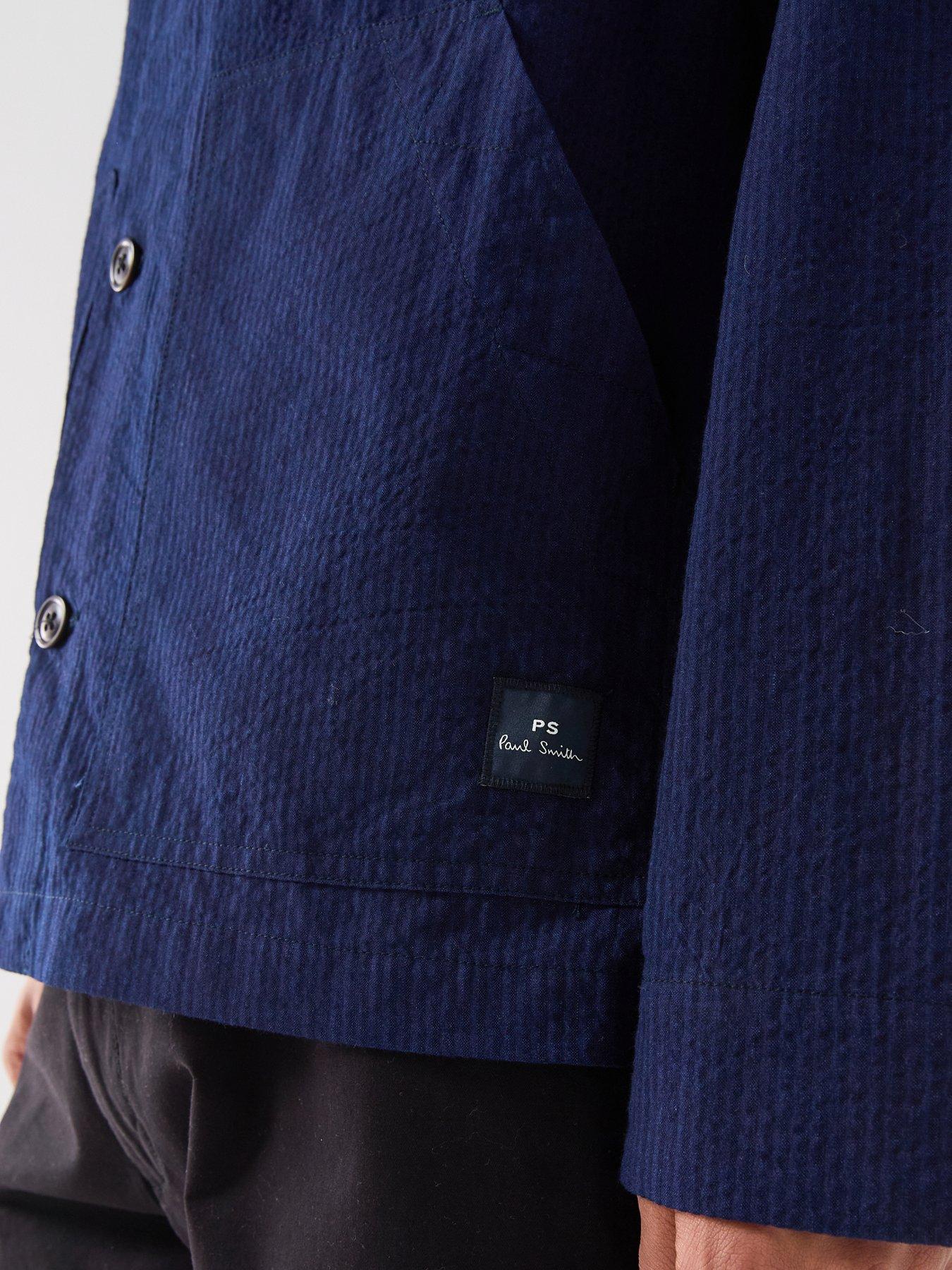 Image 6 of 6 of PS PAUL SMITH Casual Fit Chore Jacket - Navy