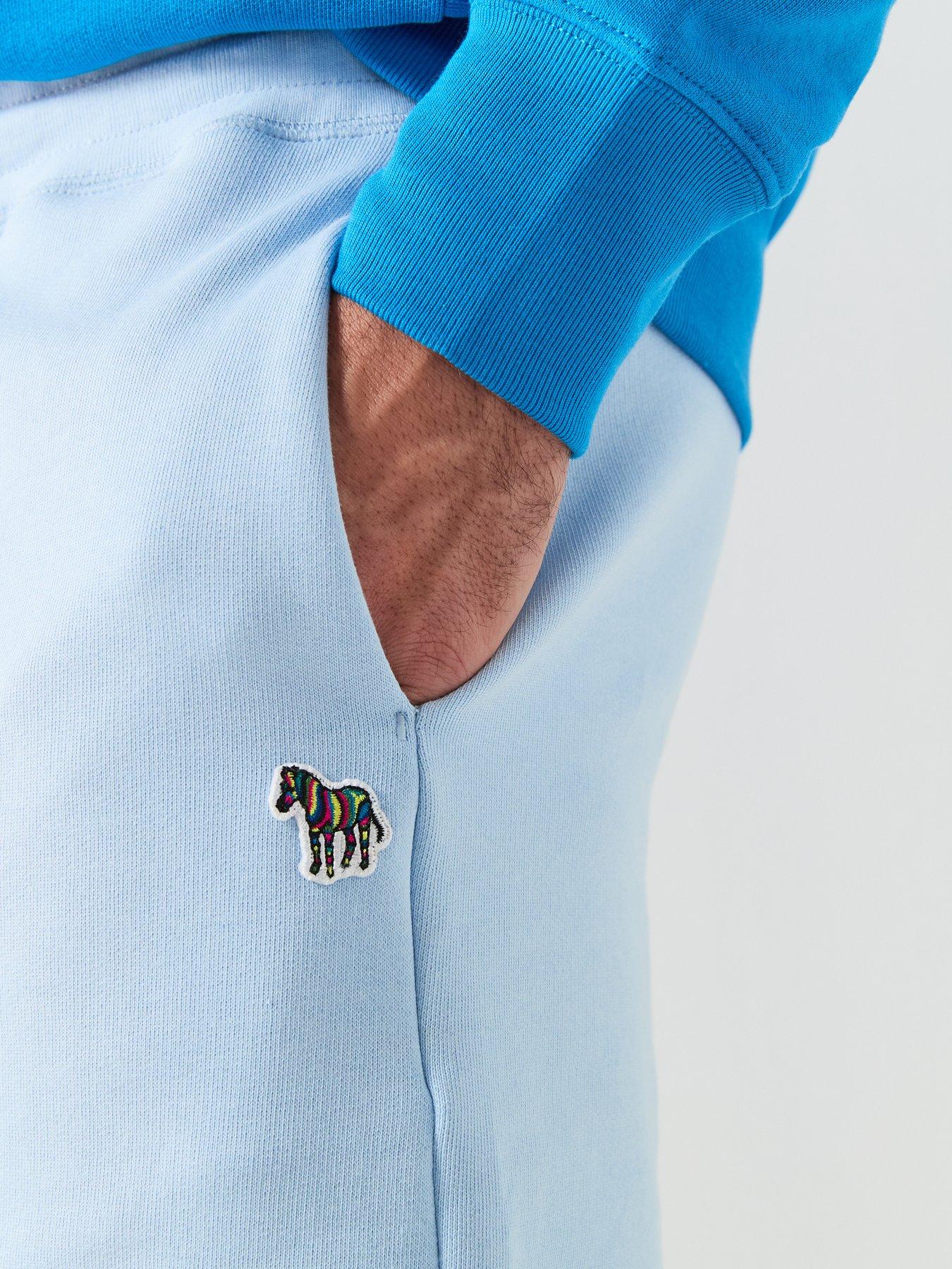 ps-paul-smith-regular-fit-zebra-sweat-shorts-light-blueoutfit