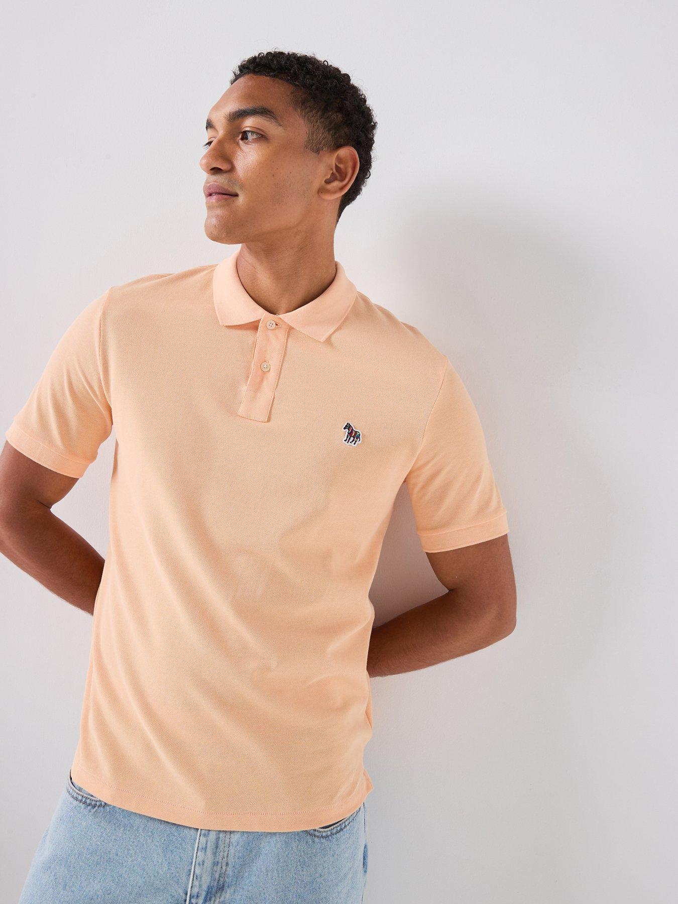 PS PAUL SMITH Regular Logo Tops - Light Orange