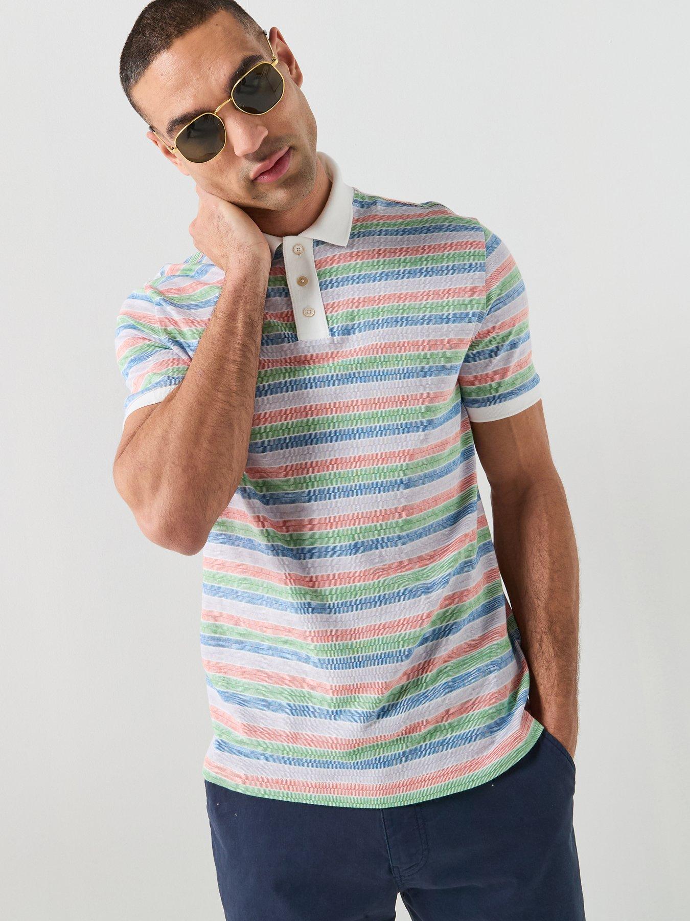 PS PAUL SMITH Regular Fit Striped Polo Shirt - Multi