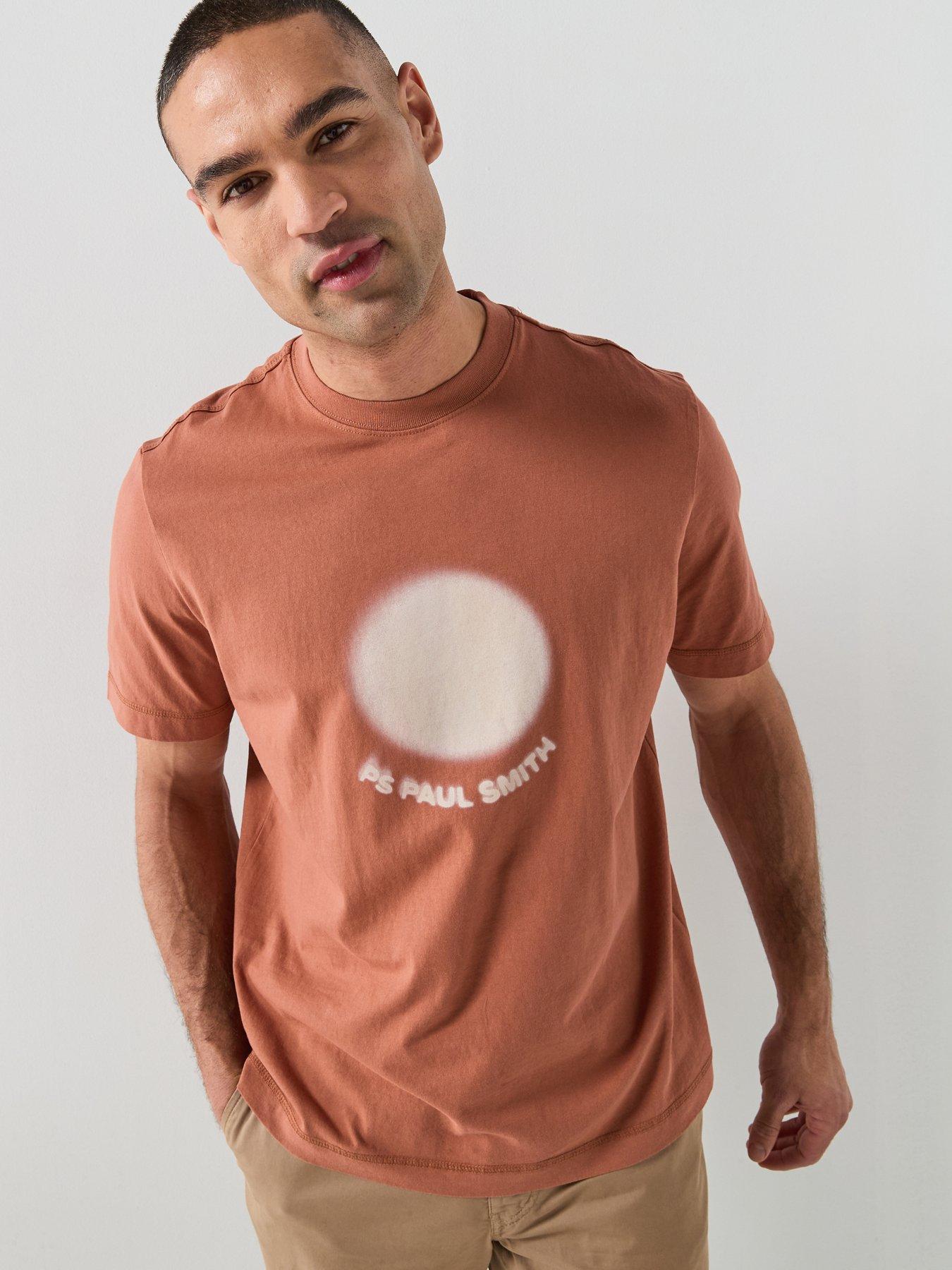 PS PAUL SMITH Regular Fit Sun Spot Graphic T-Shirt - Red