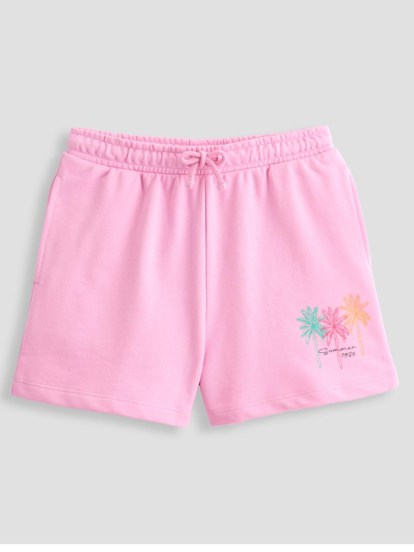 The Very Collection Girls Loopback Shorts - Lilac