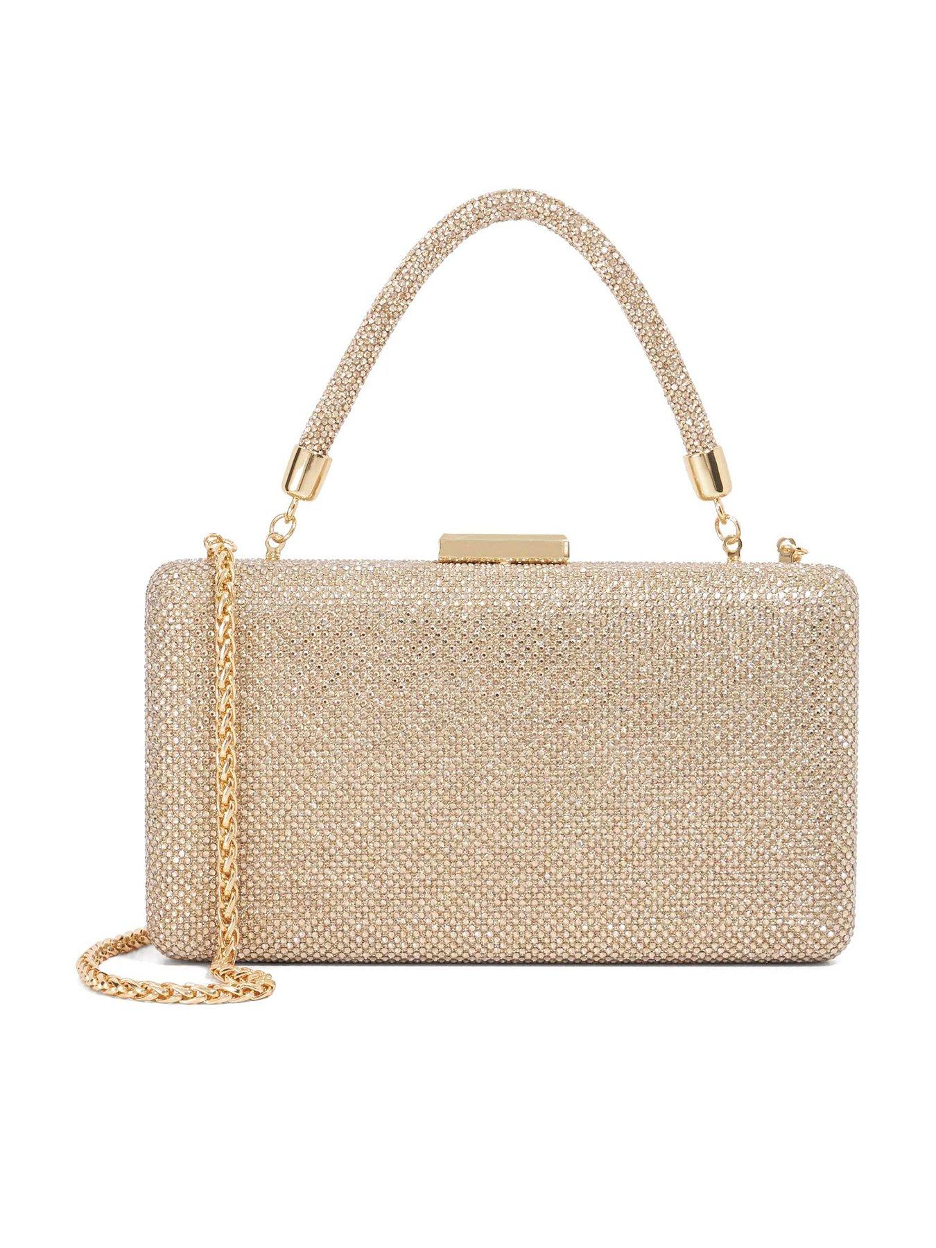 dune-london-beaut-slim-hard-clutch-goldstillFront