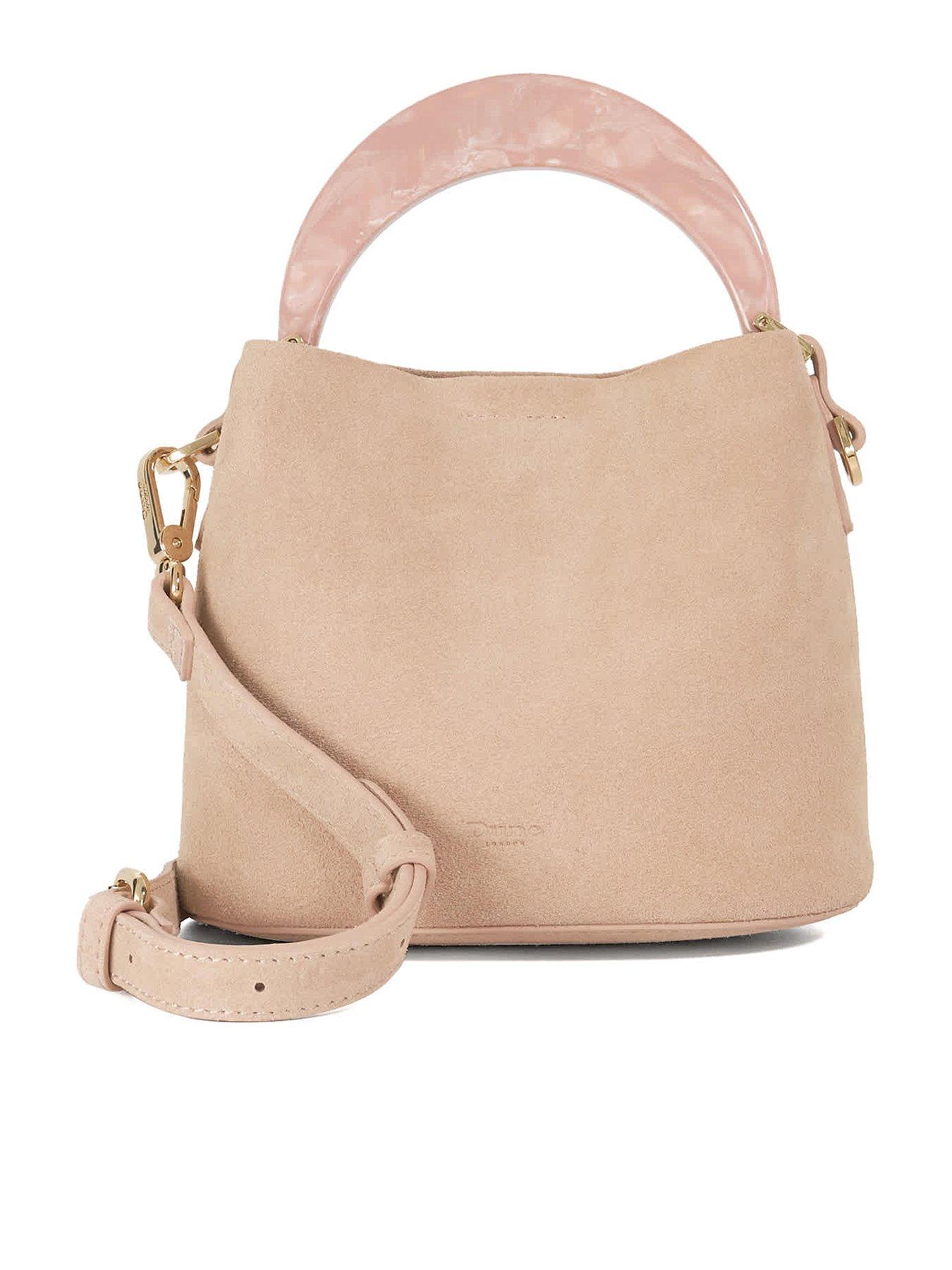Image 2 of 6 of Dune London Dharla Moulded Handle Scoop Bag - Mink