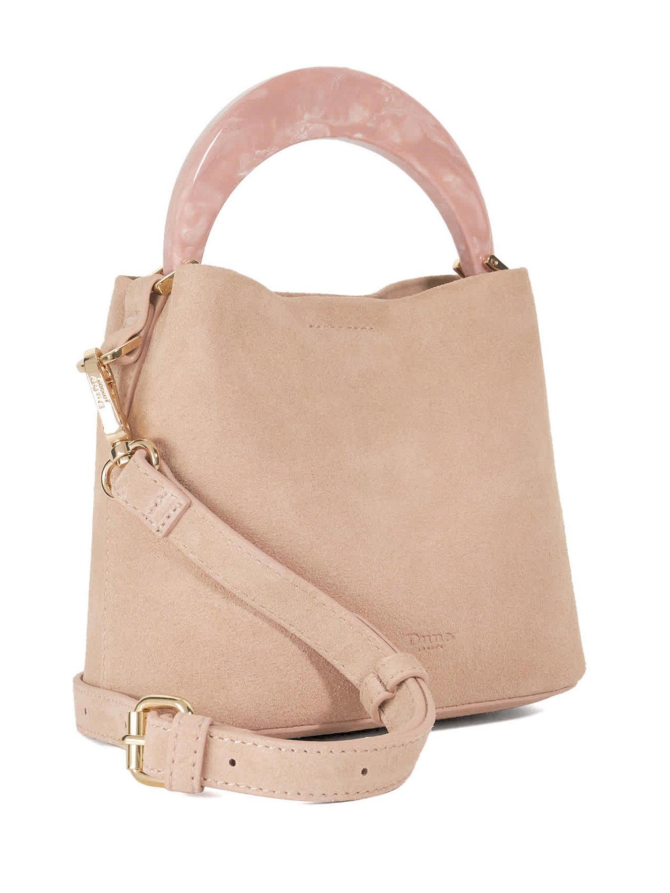 Image 3 of 6 of Dune London Dharla Moulded Handle Scoop Bag - Mink