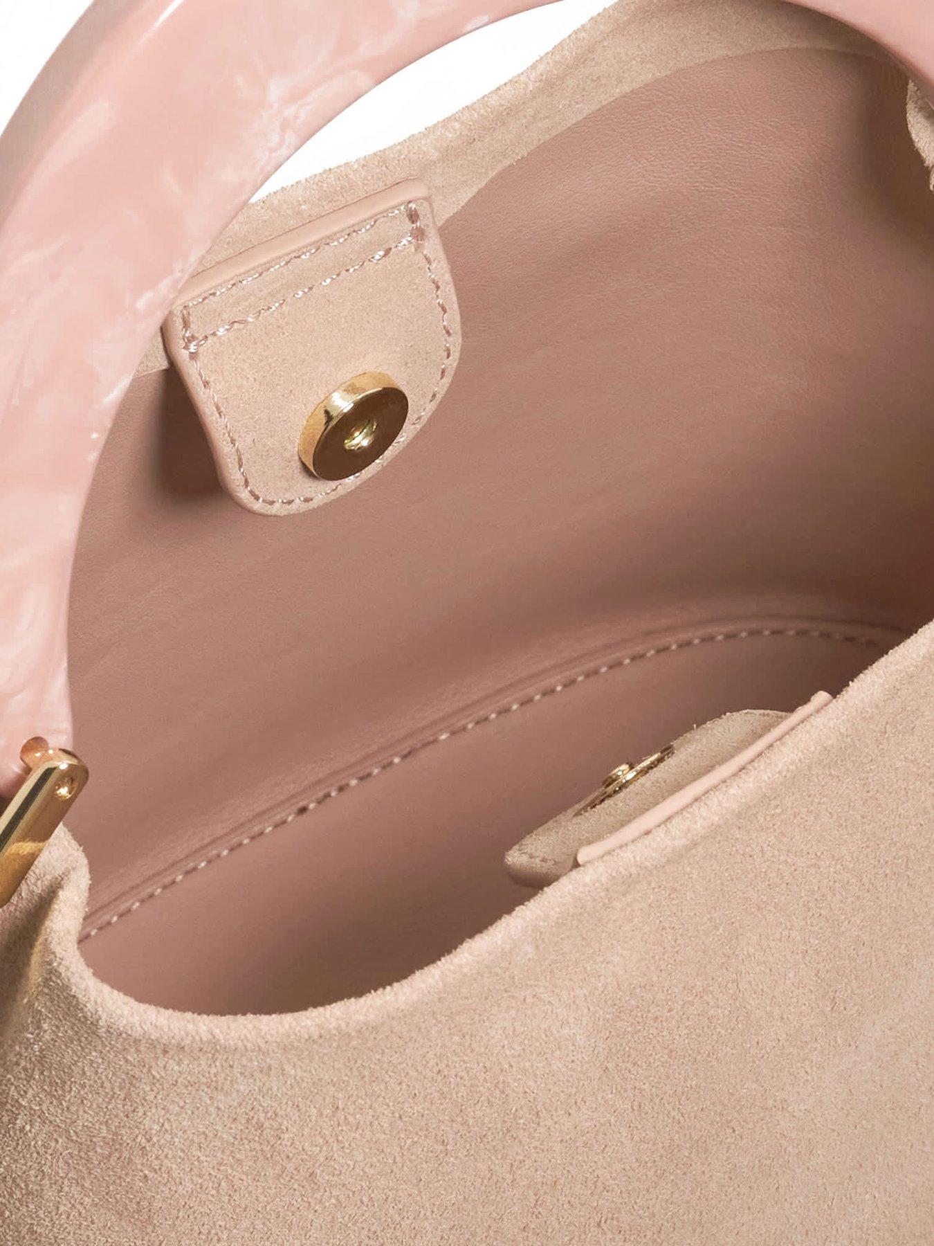 Image 6 of 6 of Dune London Dharla Moulded Handle Scoop Bag - Mink
