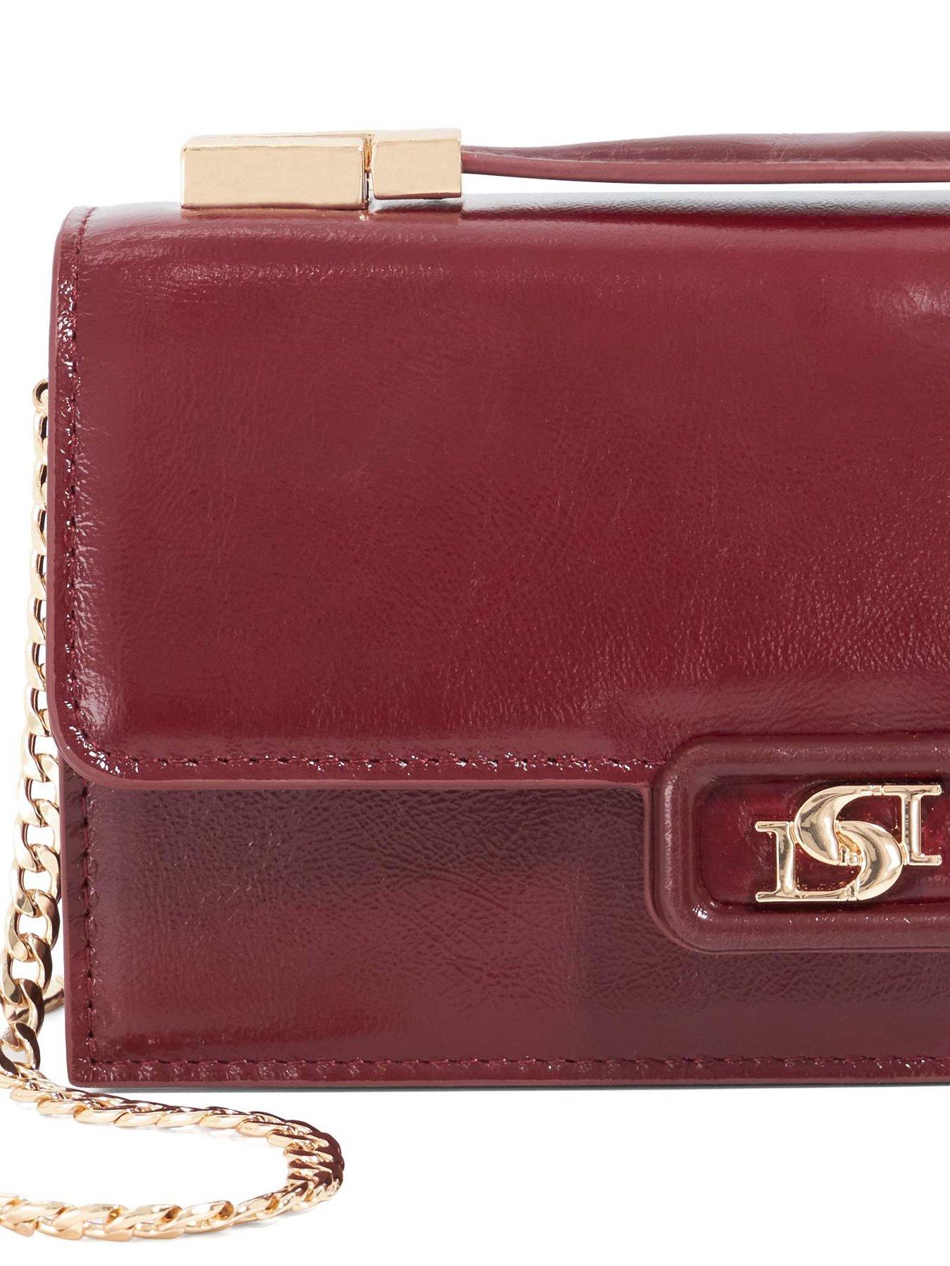 dune-london-skilled-top-handle-microbag-burgundy-reddetail