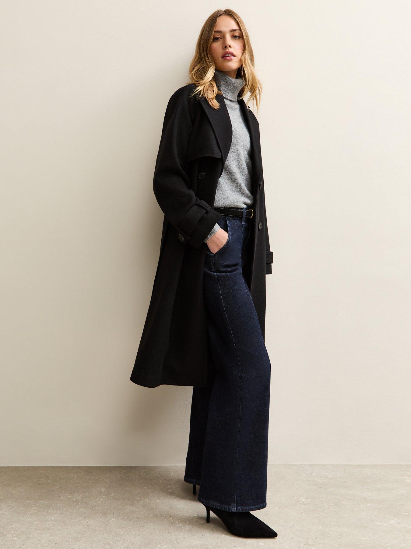 new-look-brushed-double-breasted-trench-coat-blackoutfit