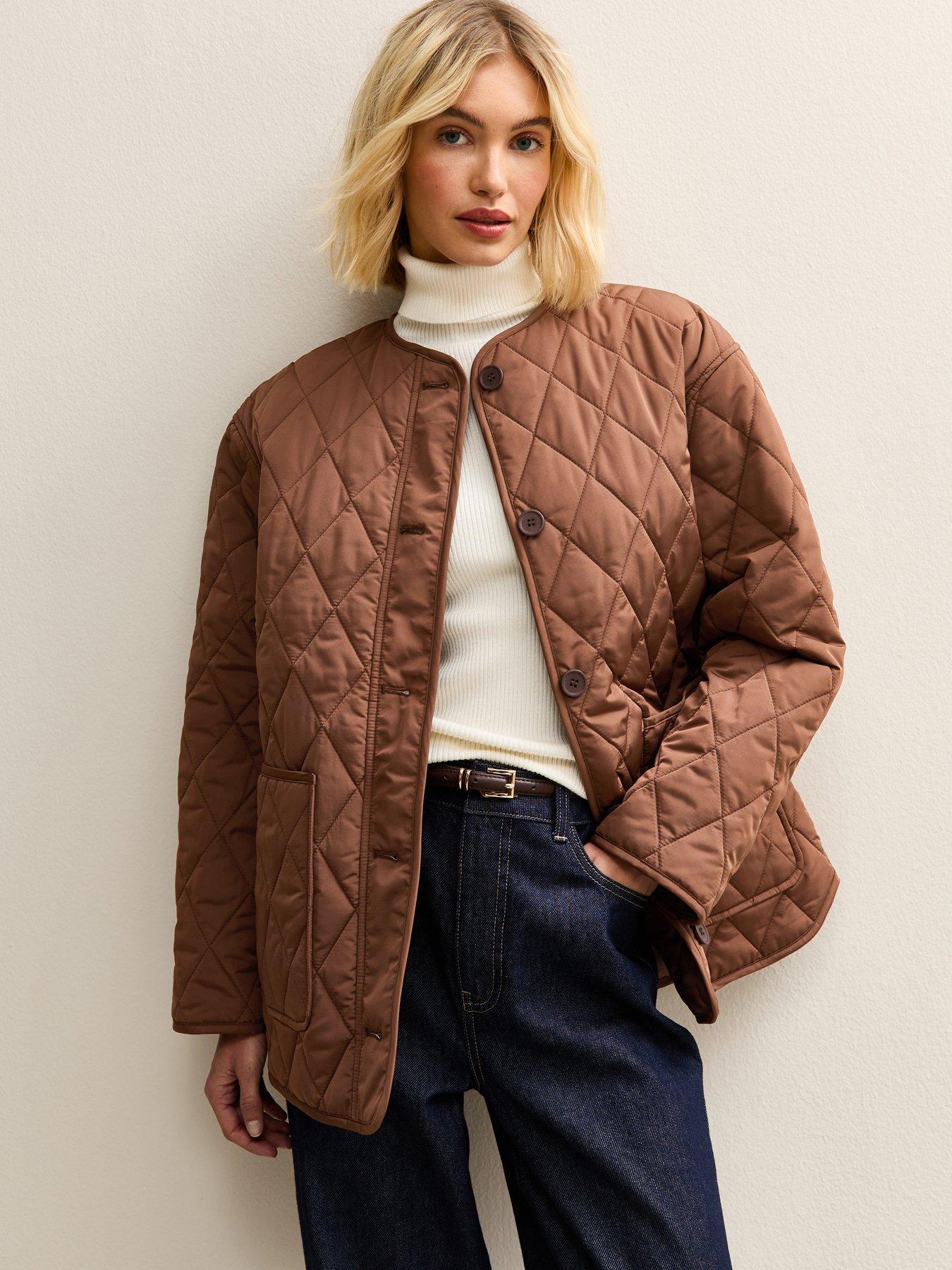 new-look-mid-longline-quilted-jacket-brown