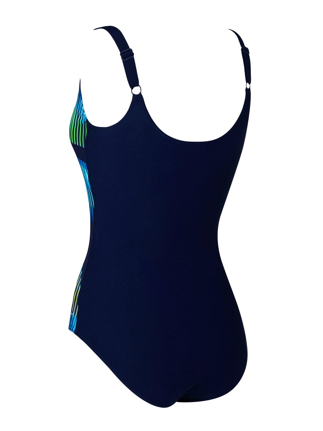 Image 5 of 5 of Zoggs Womens Swim Adjustable Scoopback Swimsuit - Multi