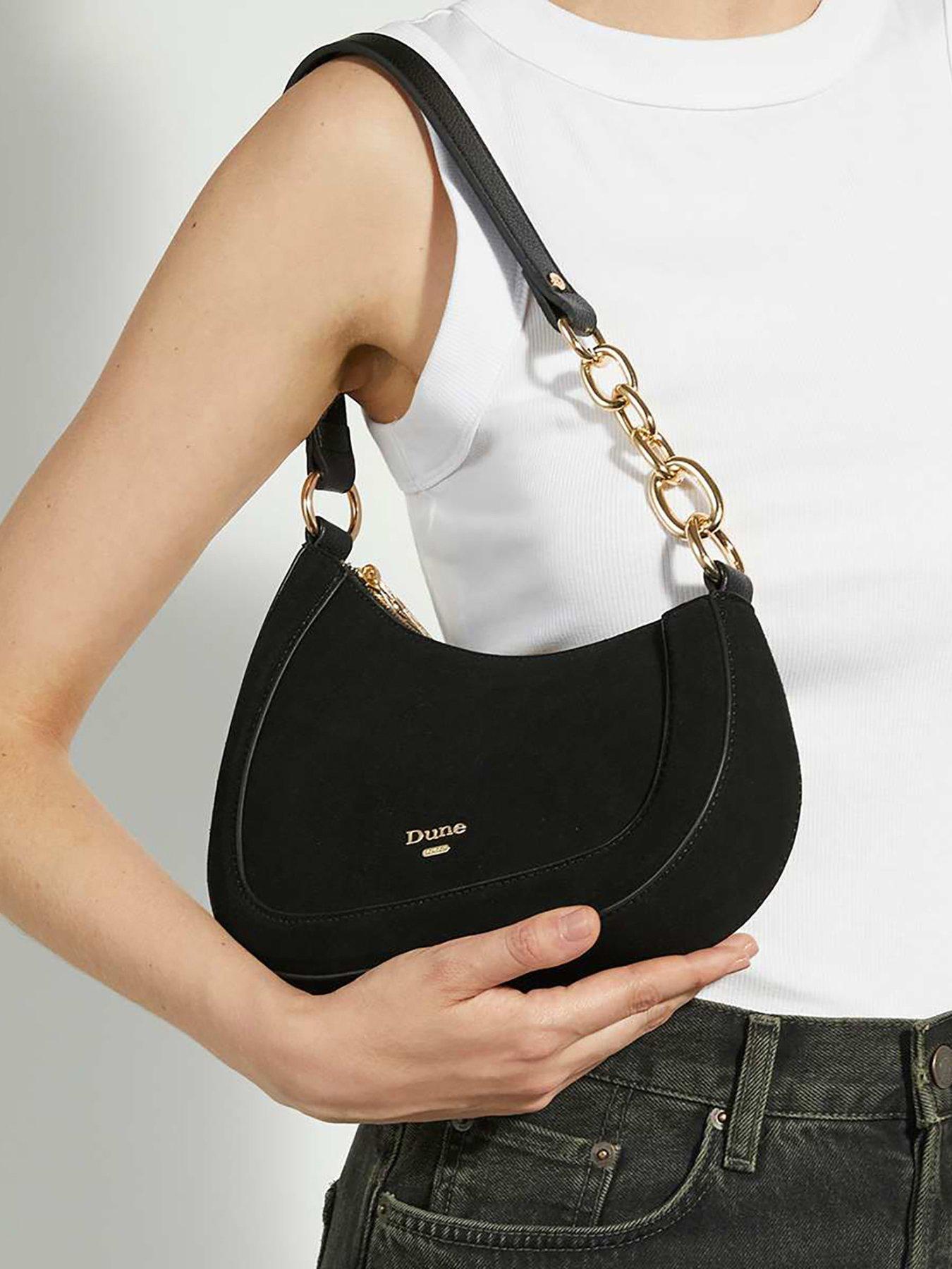 dune-london-direction-small-smart-scoop-shoulder-bag-blackfront