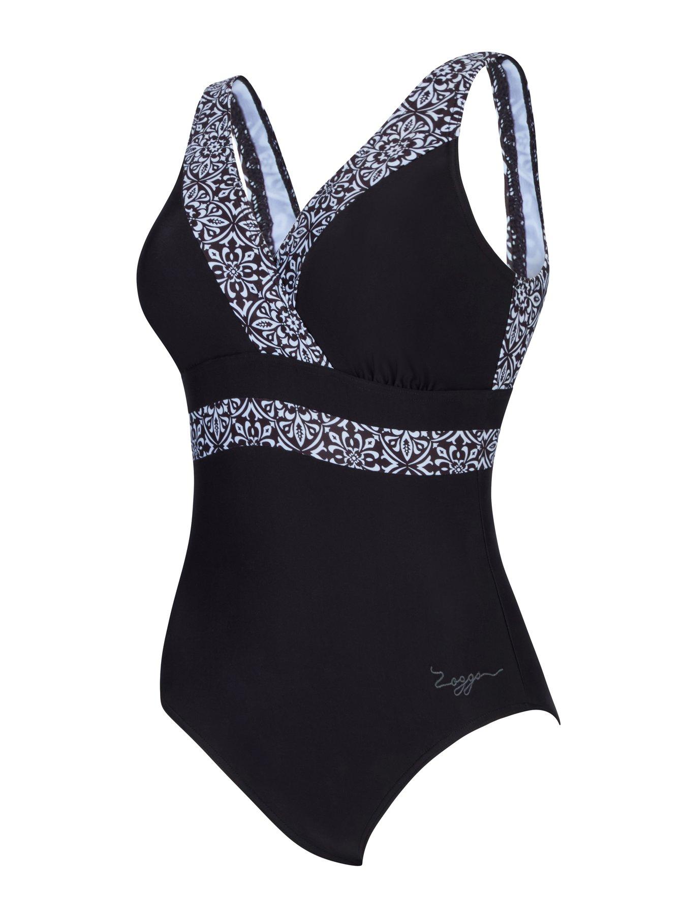 Image 5 of 6 of Zoggs Womens Swim Squarebackswimsuit - Multi
