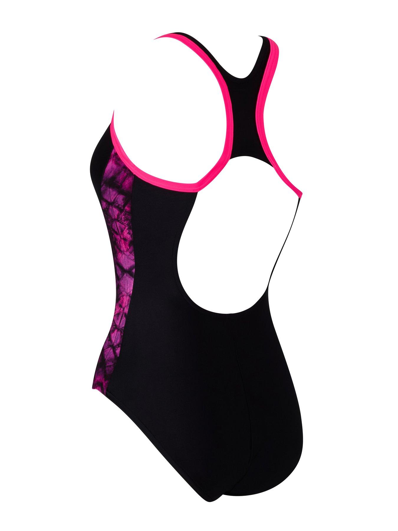 zoggs-womens-swim-atomback-swimsuit-pinkdetail