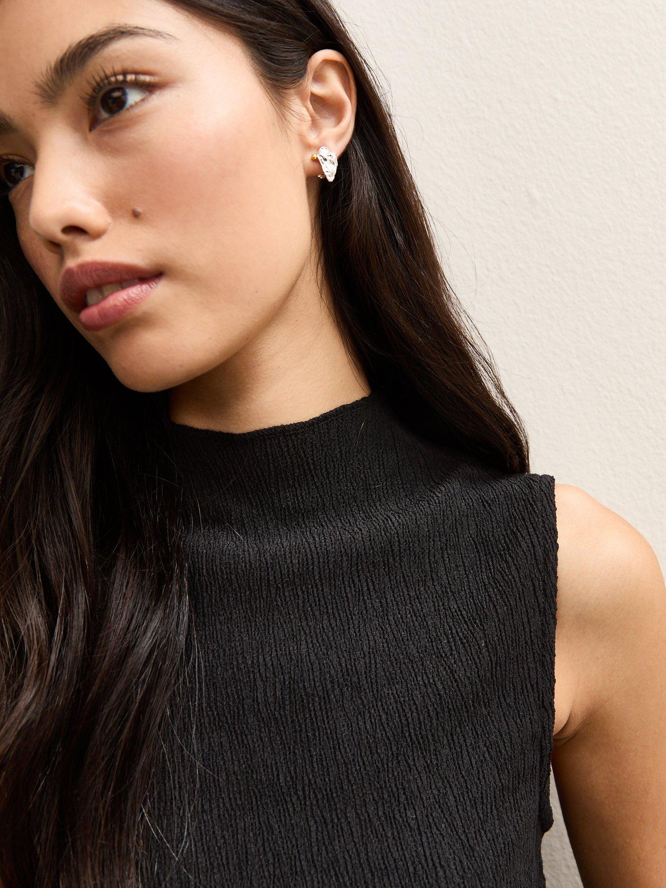 new-look-textured-jersey-ruched-tank-top-blackoutfit