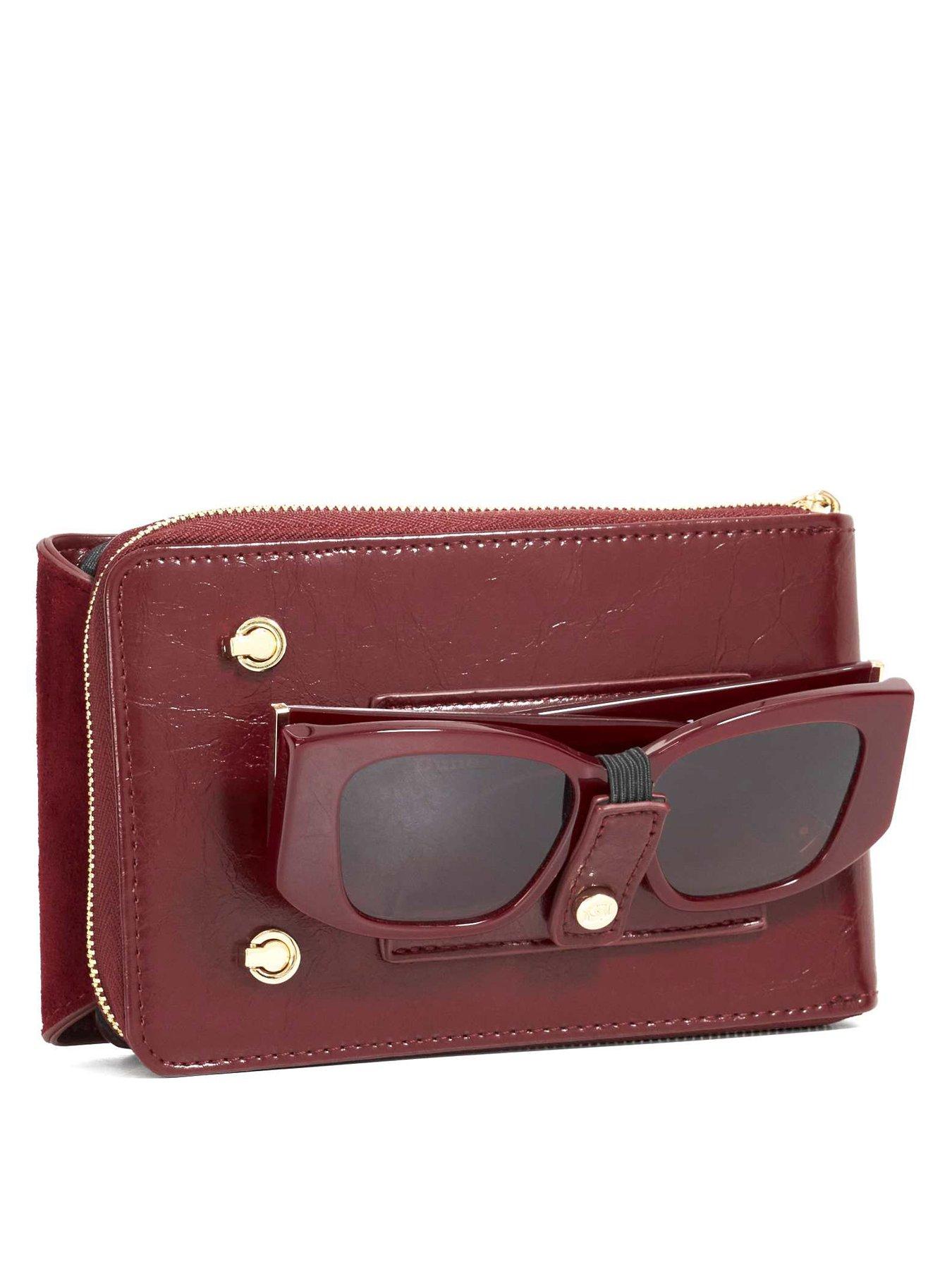 dune-london-sunrise-basic-phone-cross-body-dark-reddetail