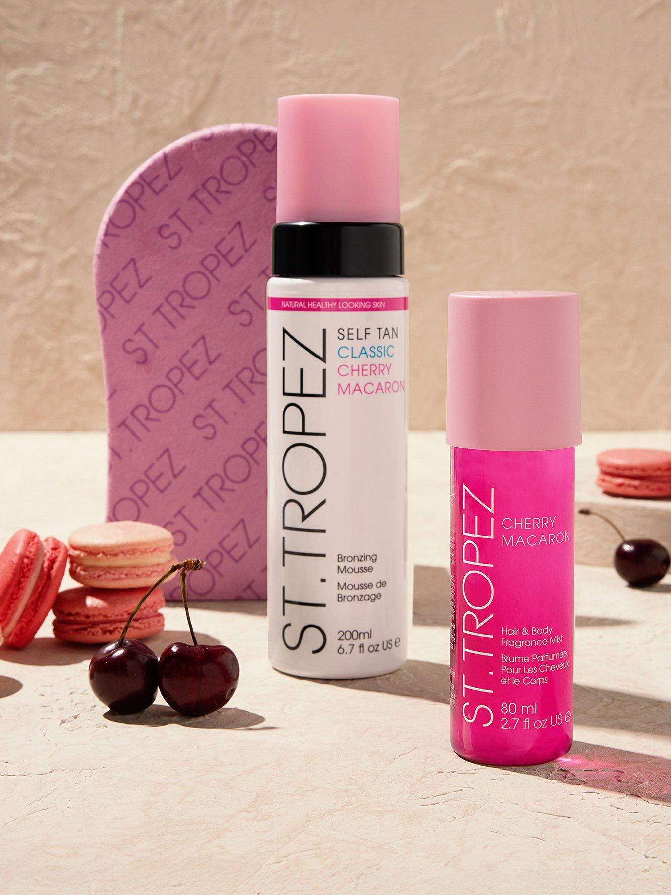Image 1 of 6 of St Tropez Cherry Macaron Self Tan Kit