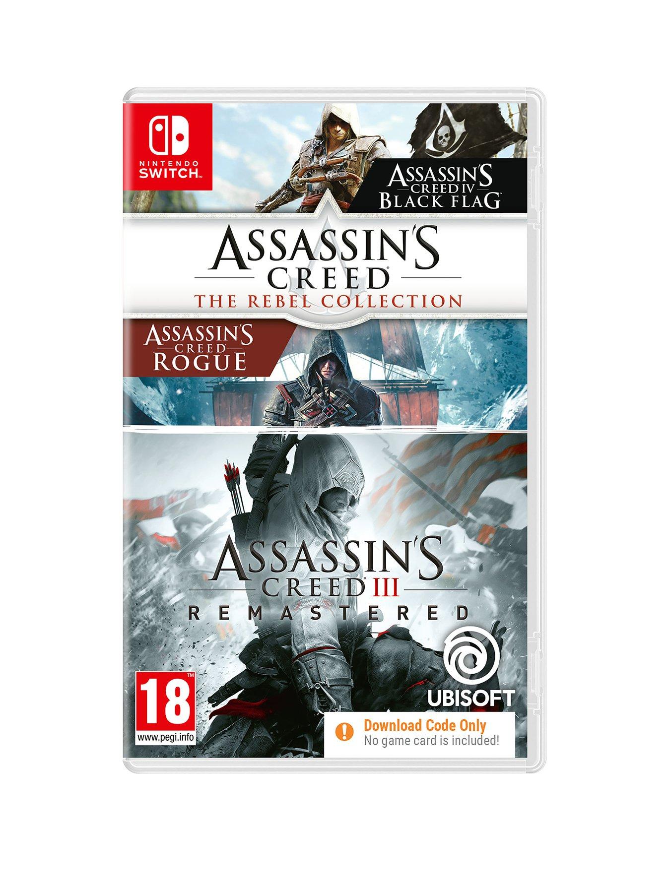 Nintendo Switch Assassin's Creed: The Rebel Collection (Code in Box)